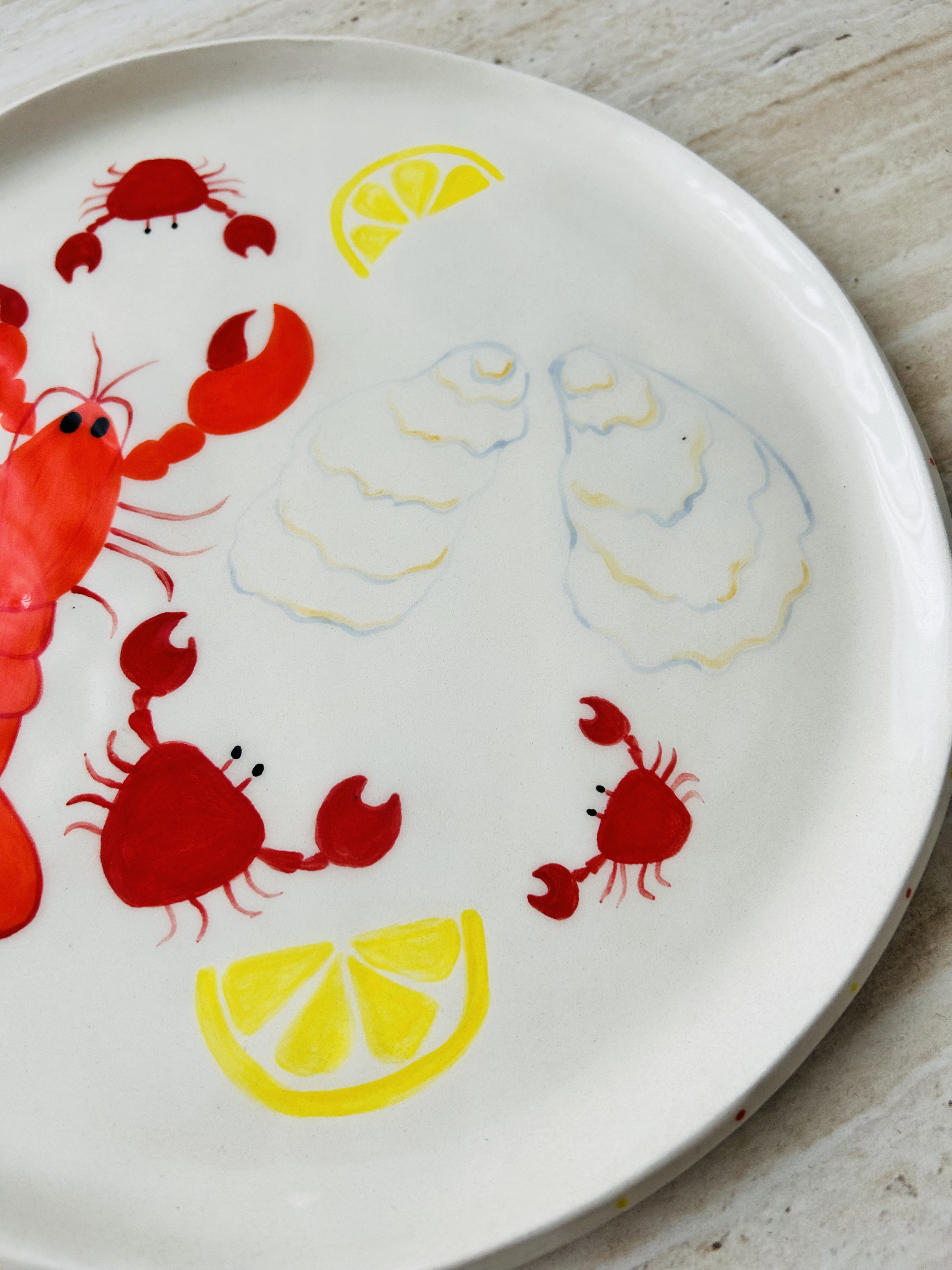 Lėkštė Viduržemio gėrybės