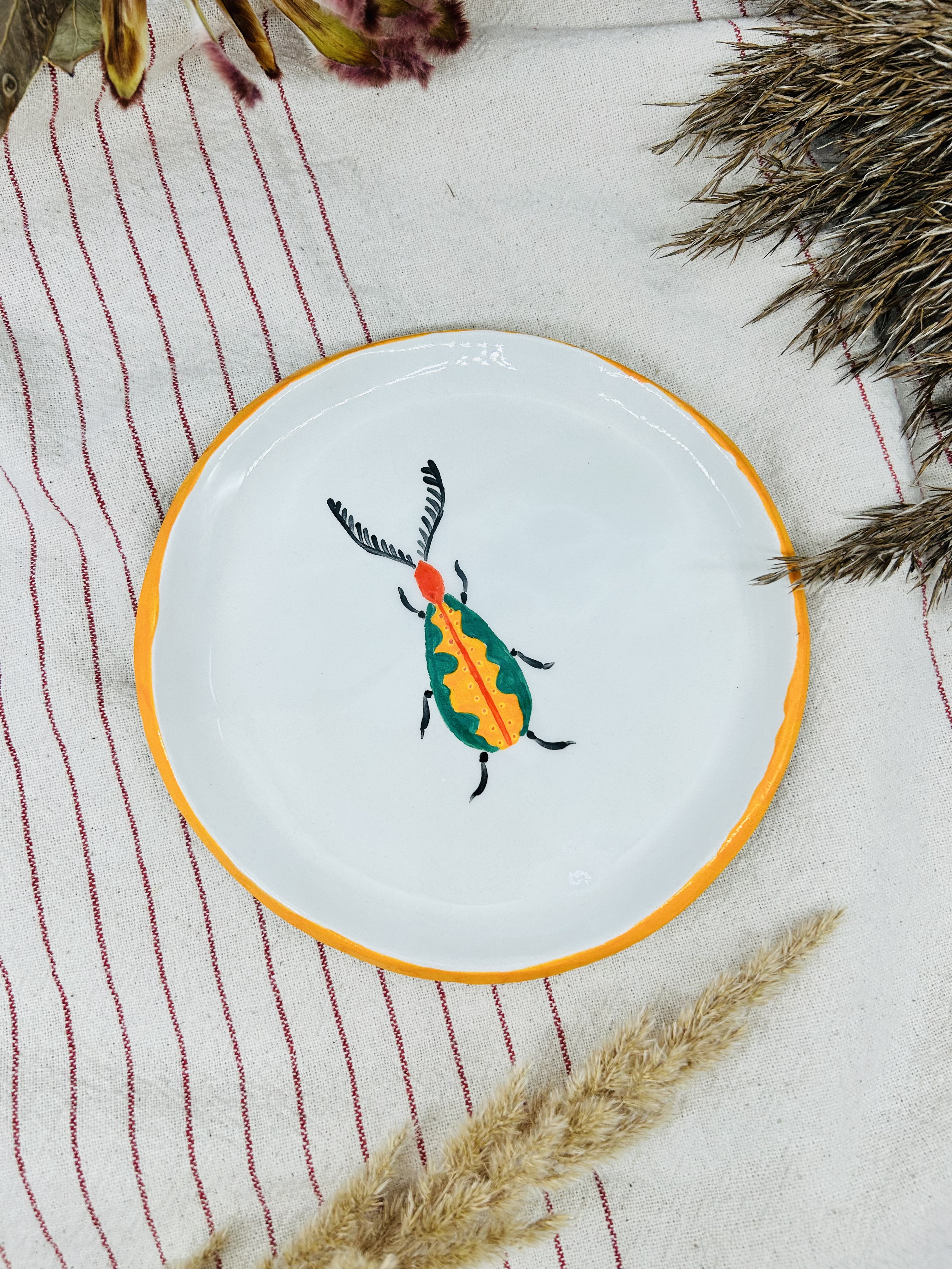 Lėkštė Spalvotas vabaliukas