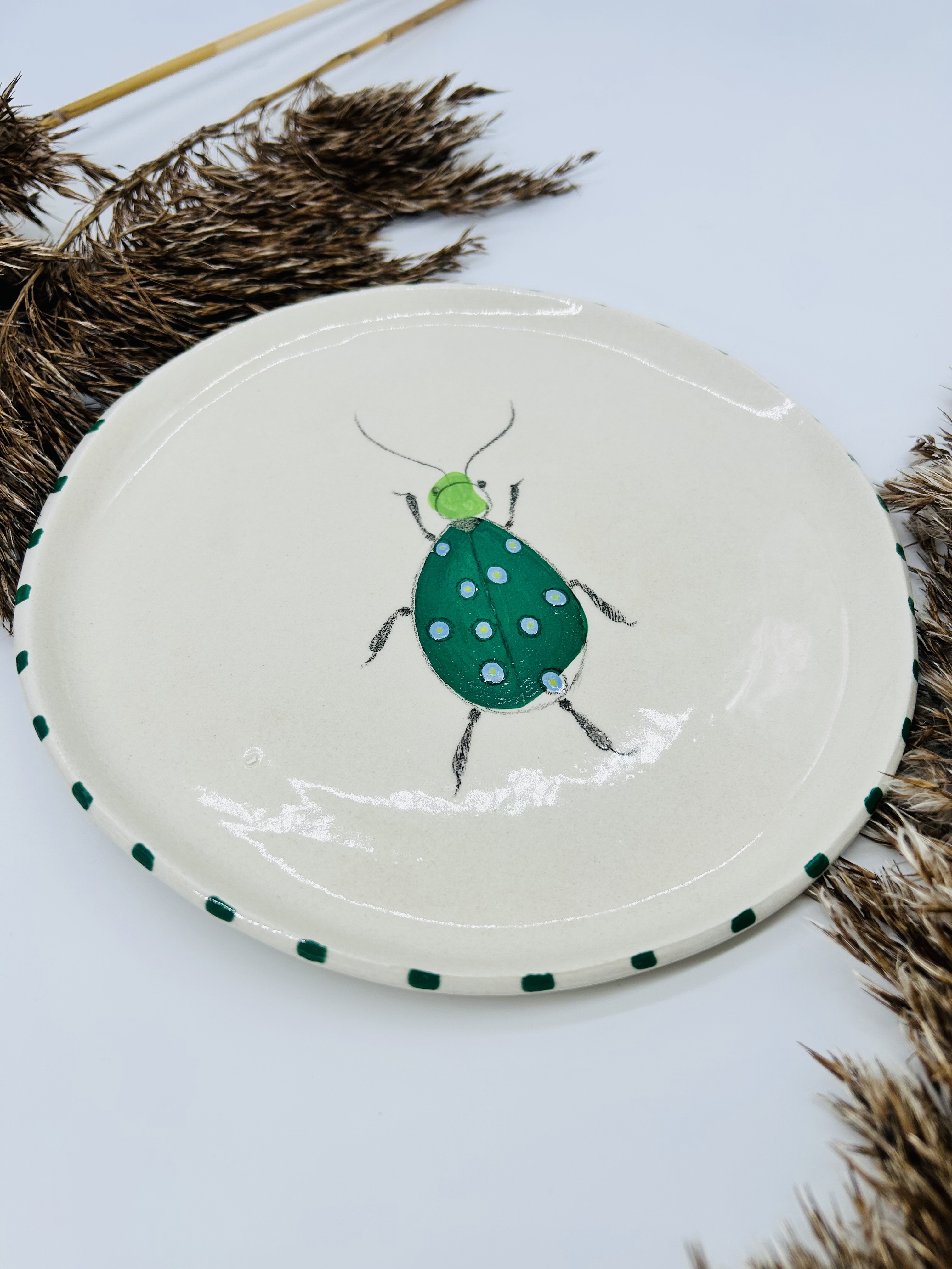 Lėkštė Žalias vabalas