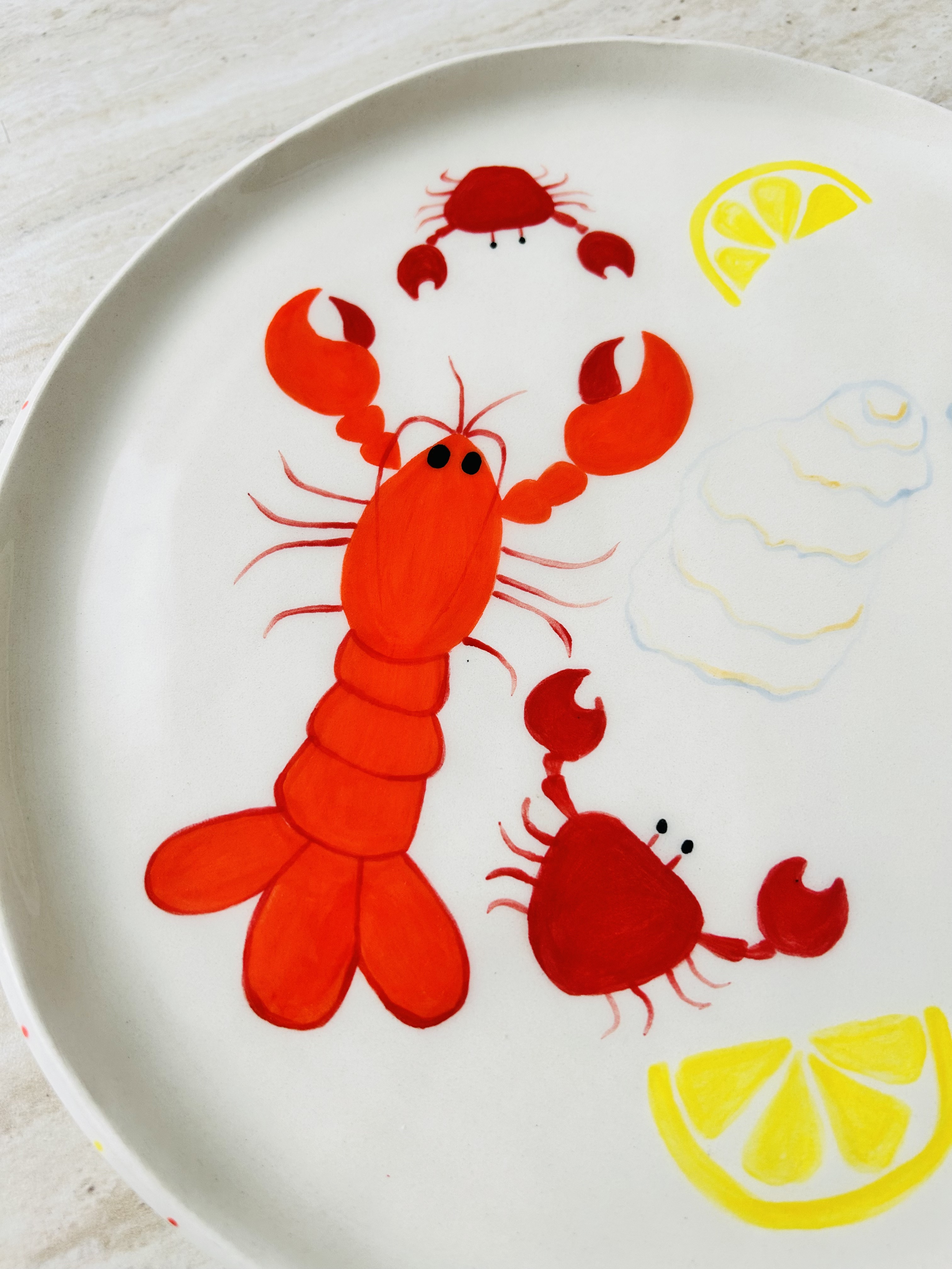 Lėkštė Viduržemio gėrybės