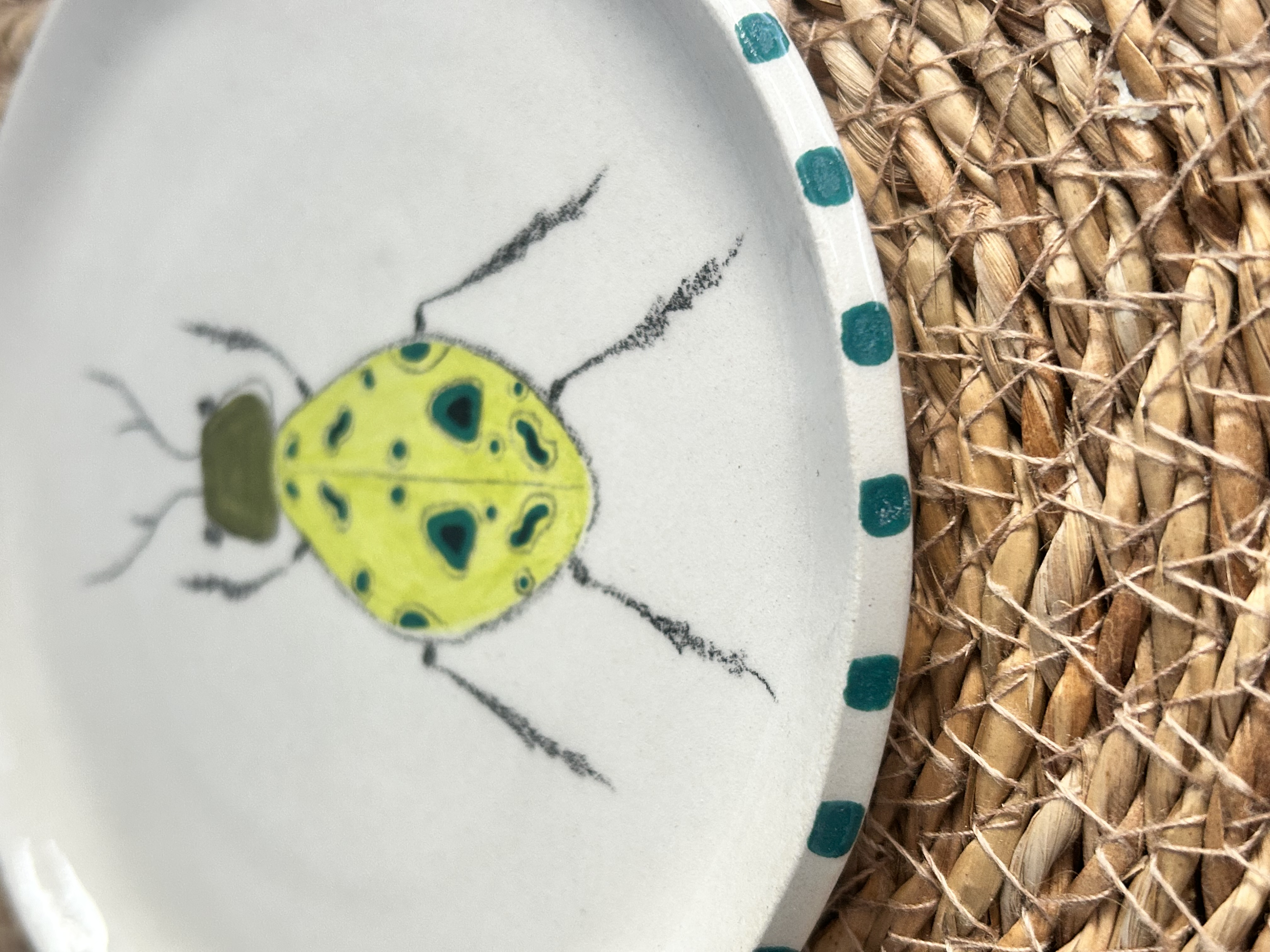 Lėkštė Salotinis vabalas