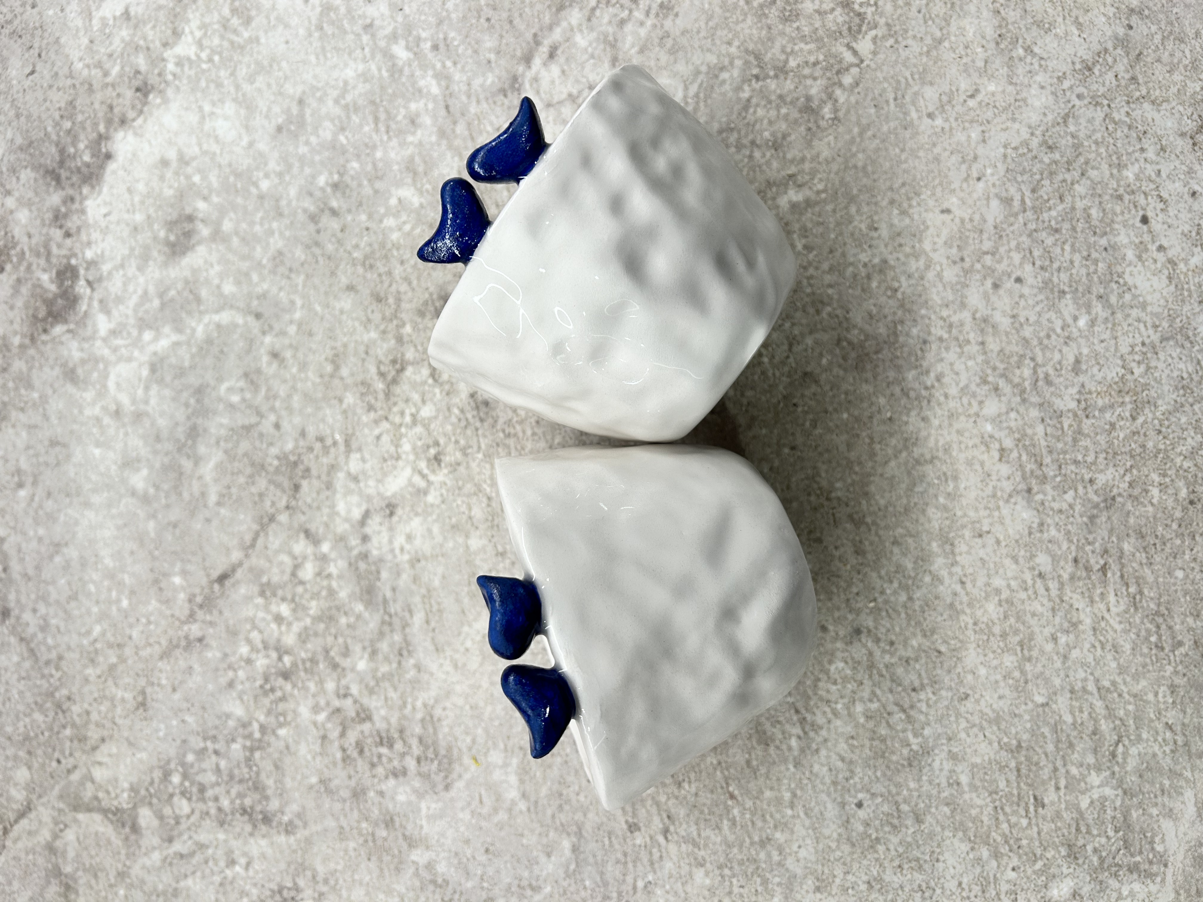 Puodelis Du paukštukai