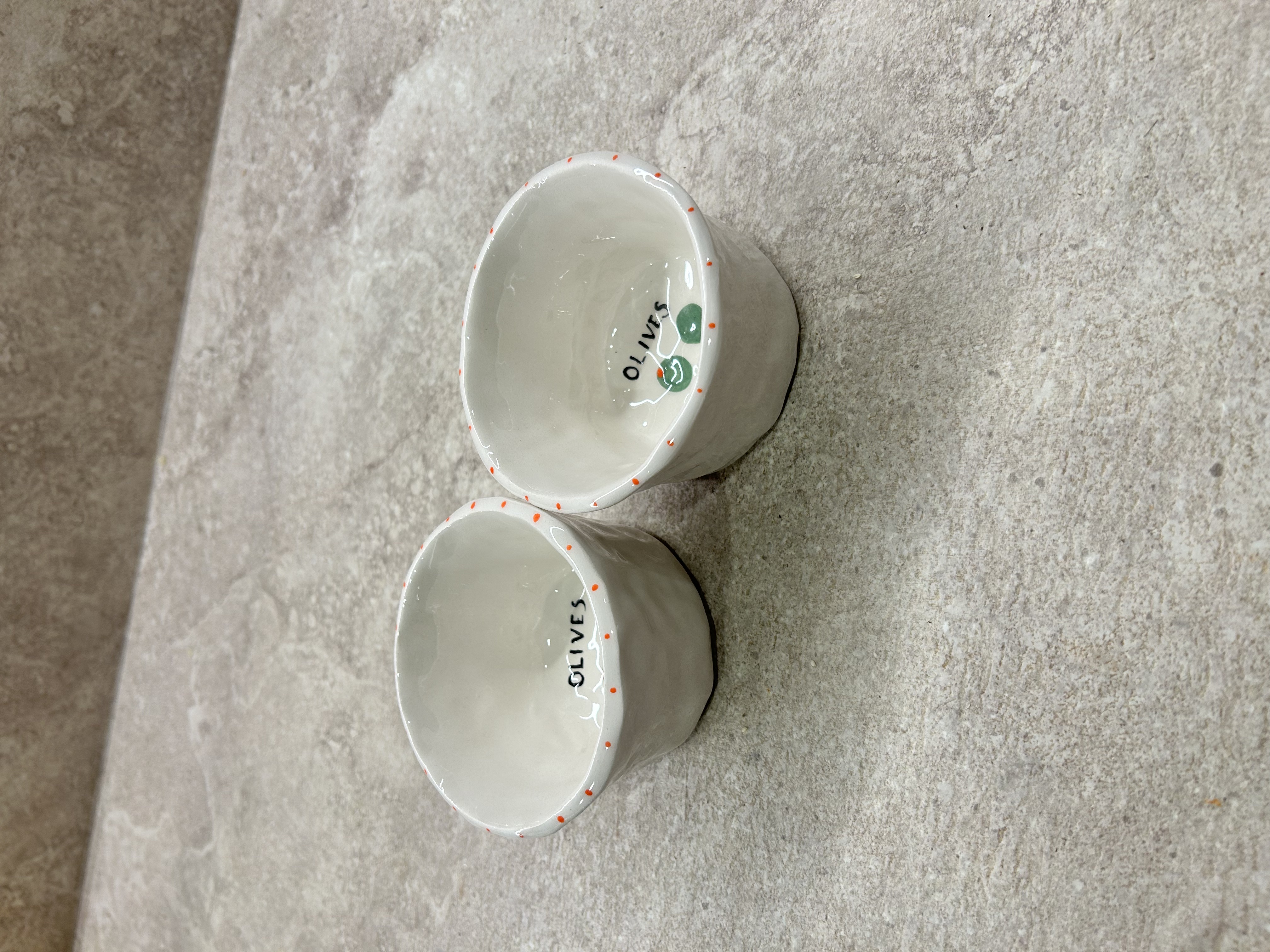 Dubenėliai smulkiems užkandžiams