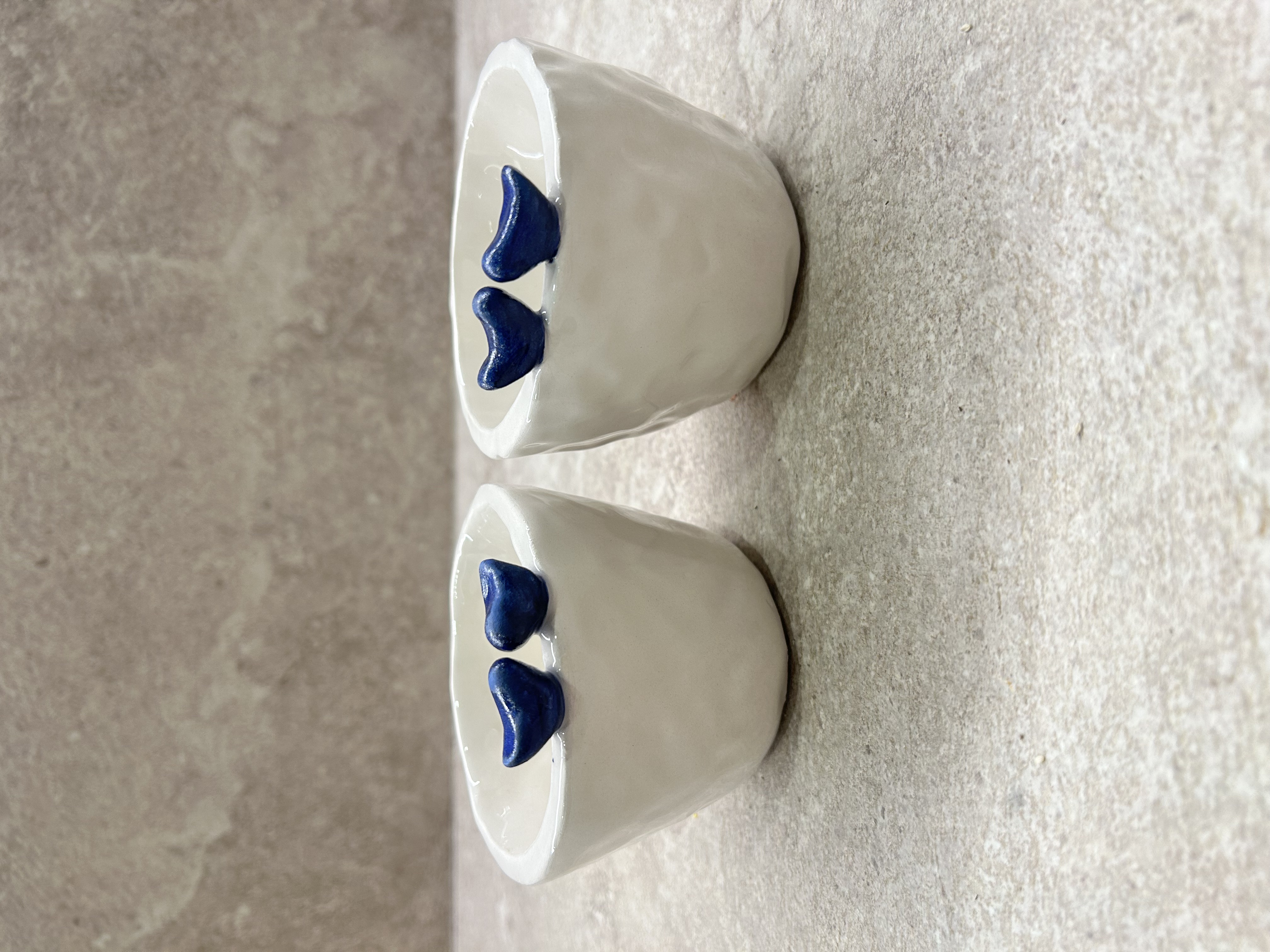 Puodelis Du paukštukai