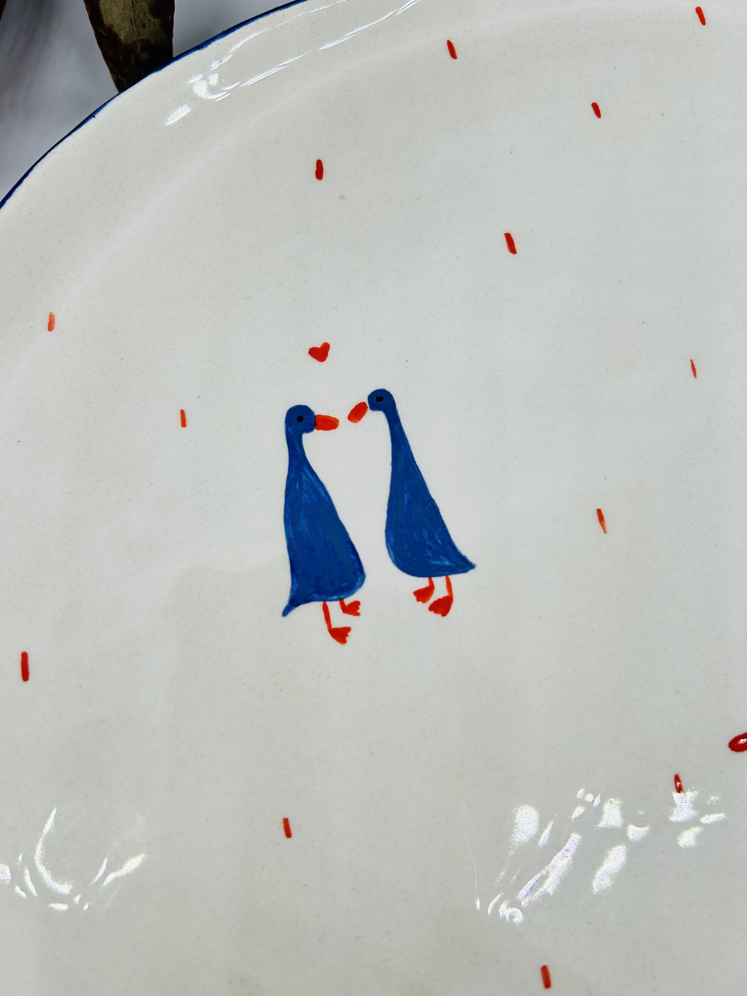 Lėkštė Kosminės antys