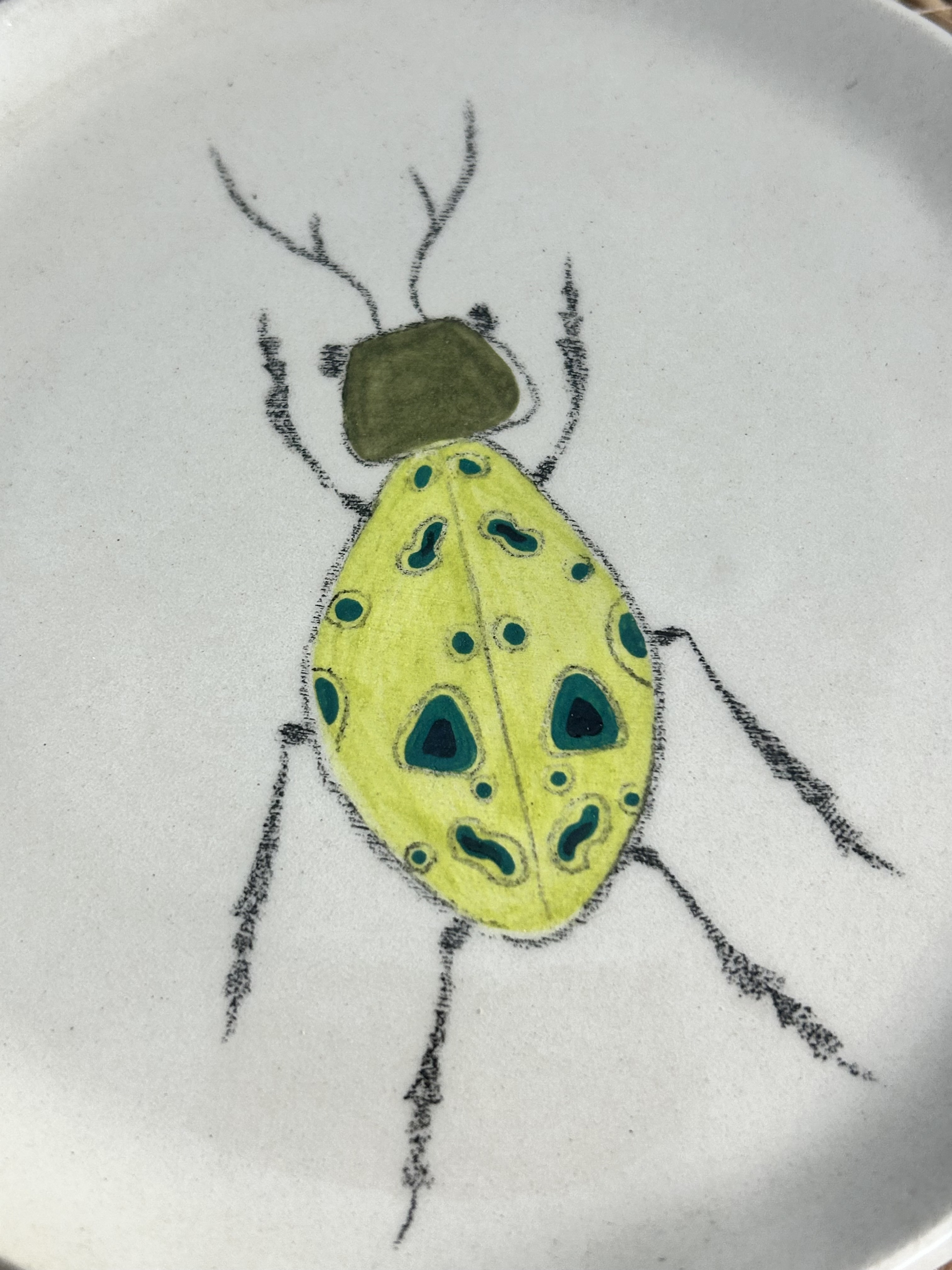 Lėkštė Salotinis vabalas