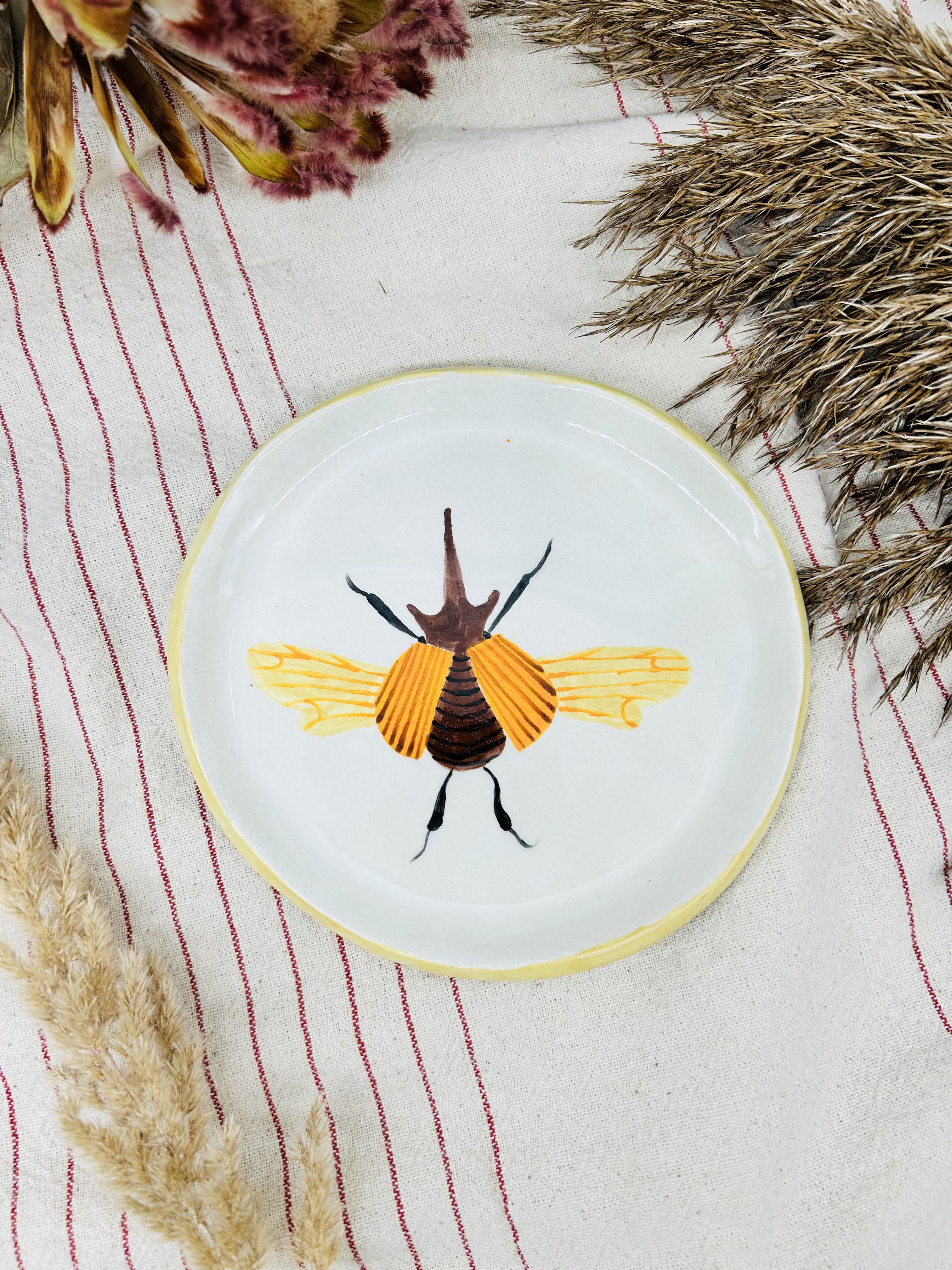 Lėkštė Spalvotas vabaliukas