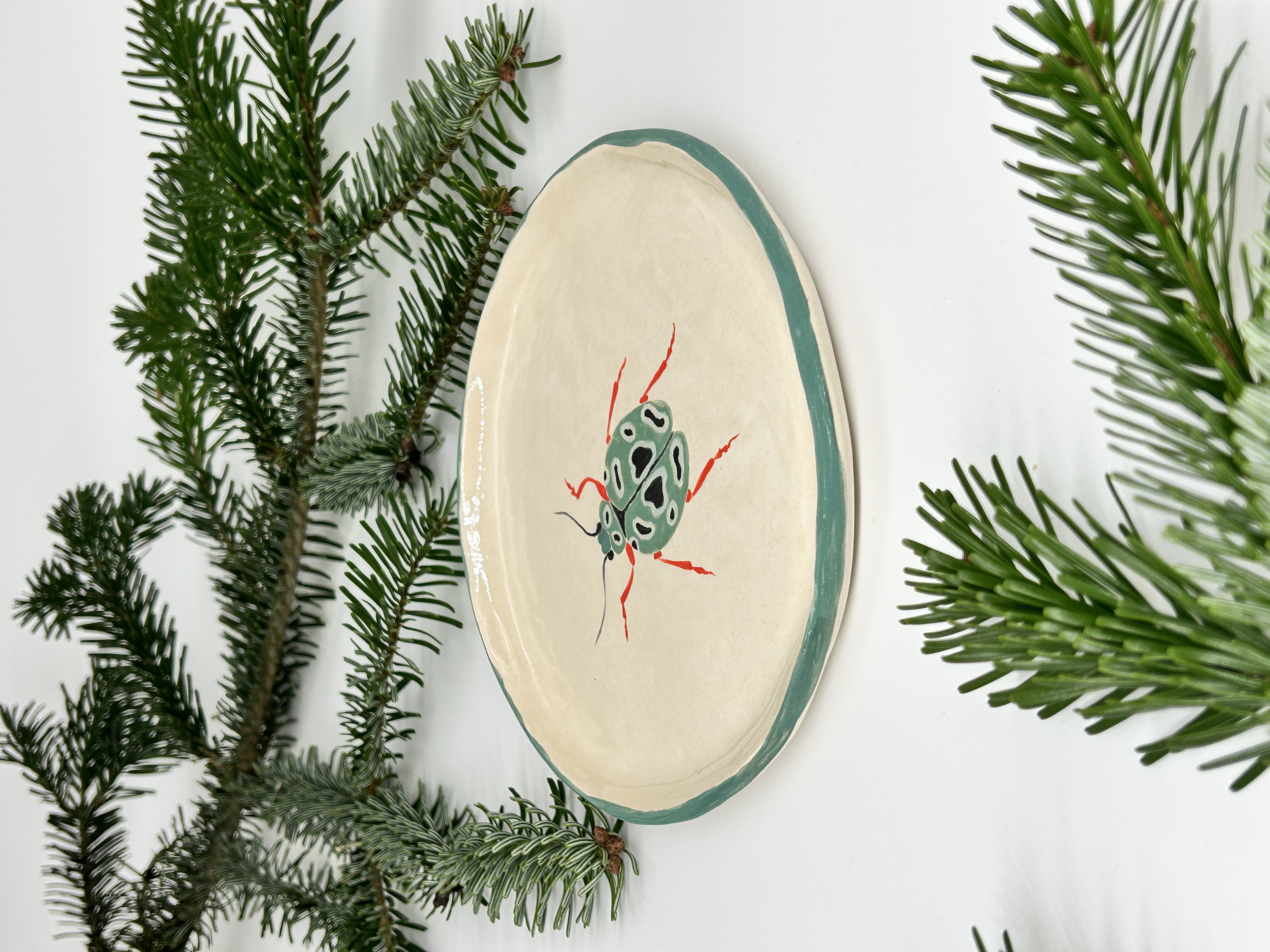 Lėkštė Raudonkojis vabalas