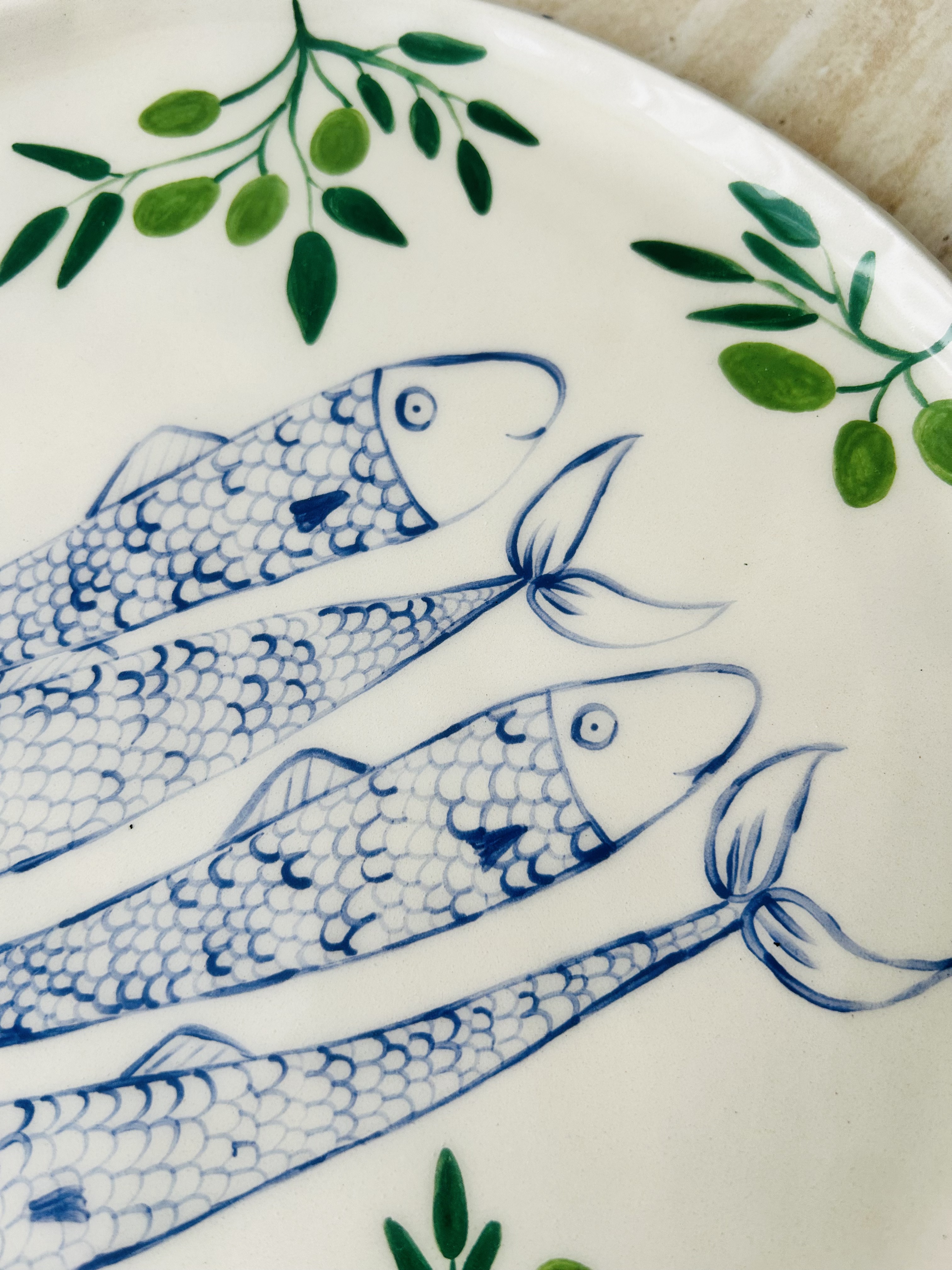 Lėkštė Viduržemio pakrantė