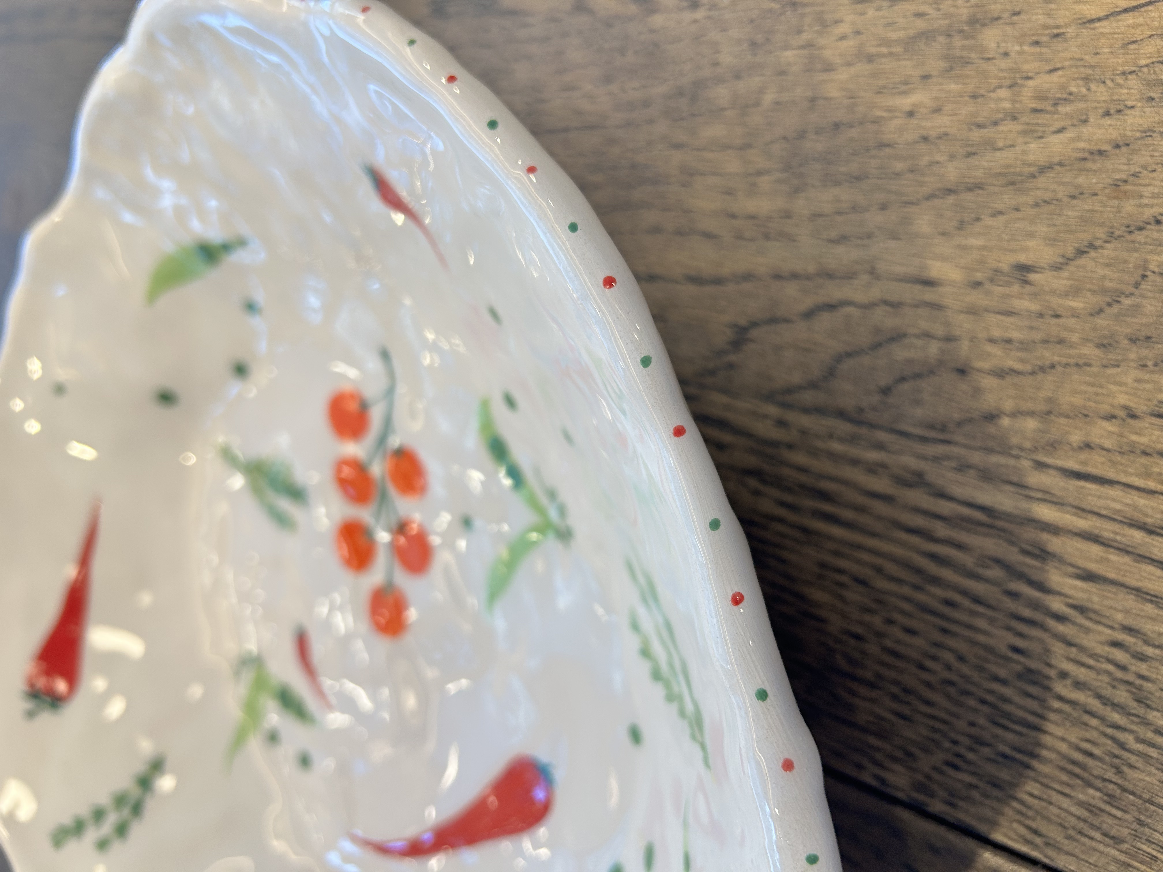 Salotų dubuo Daržo gėrybės