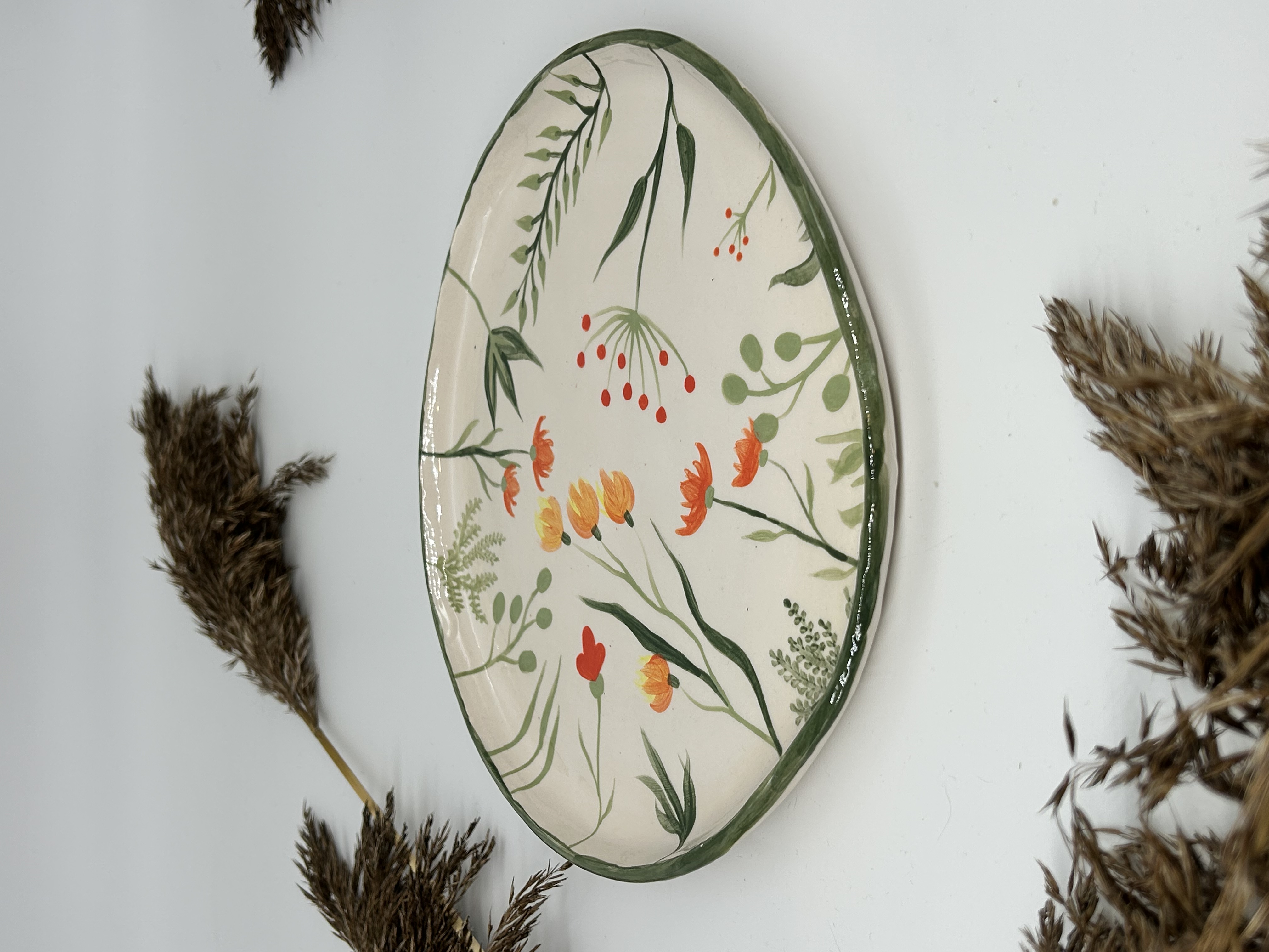 Lėkštė Vėjas pievoje