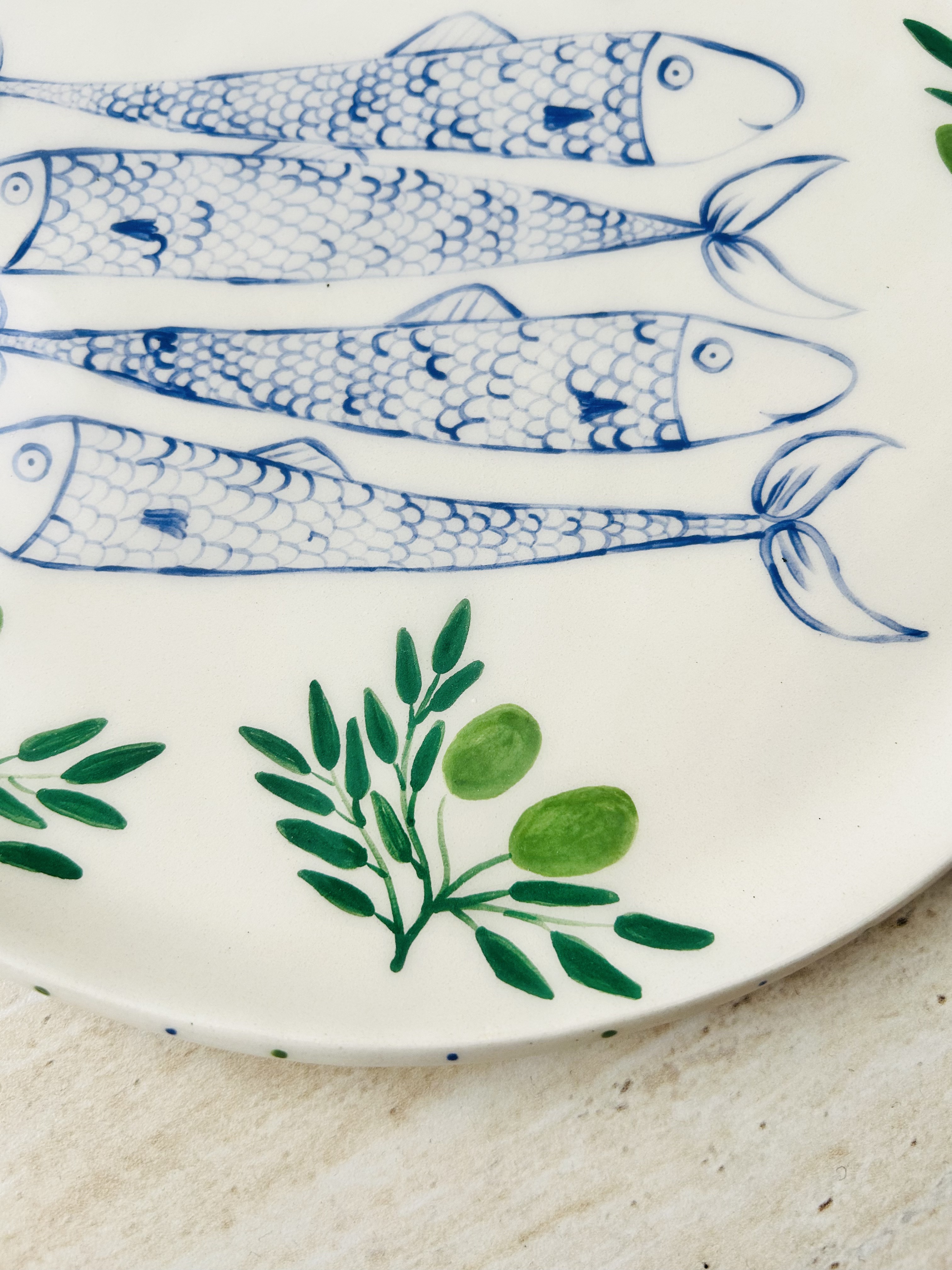 Lėkštė Viduržemio pakrantė