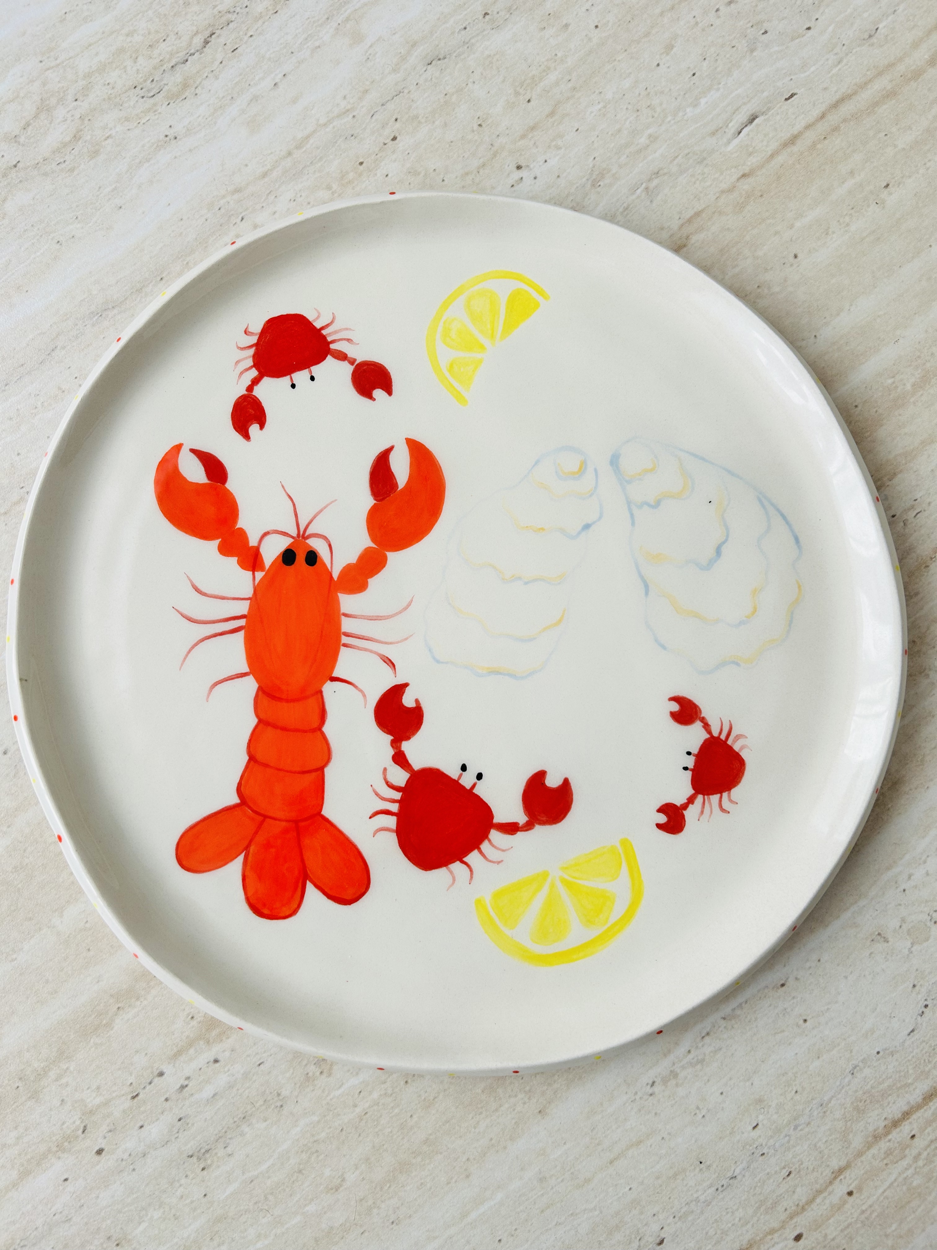 Lėkštė Viduržemio gėrybės