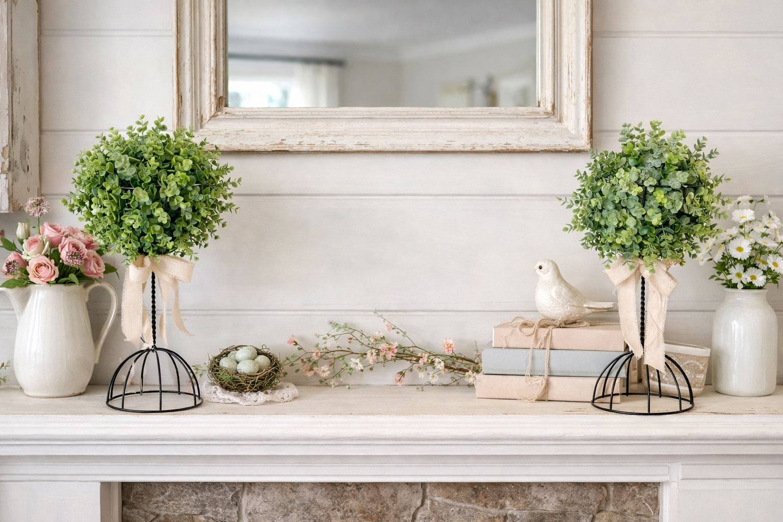 Artificial Topiary Set