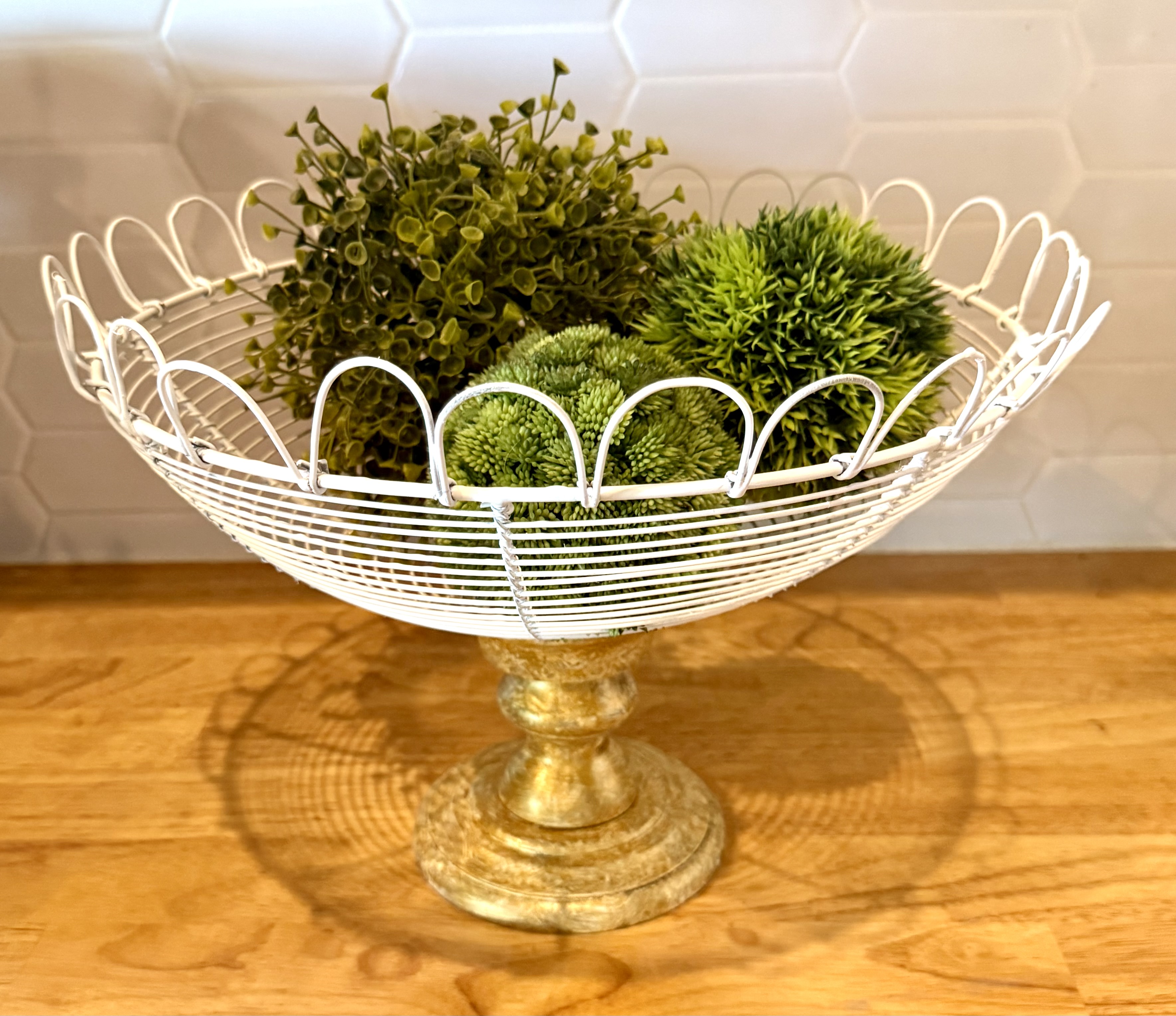Upcycled decorative bowl