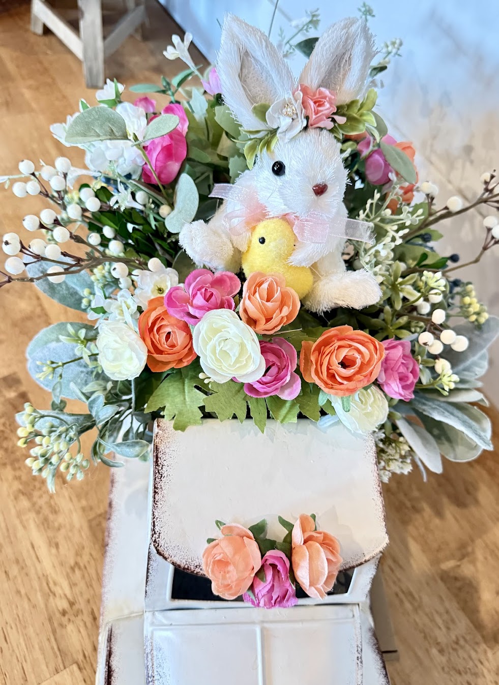 Easter Bunny Flower Arrangement
