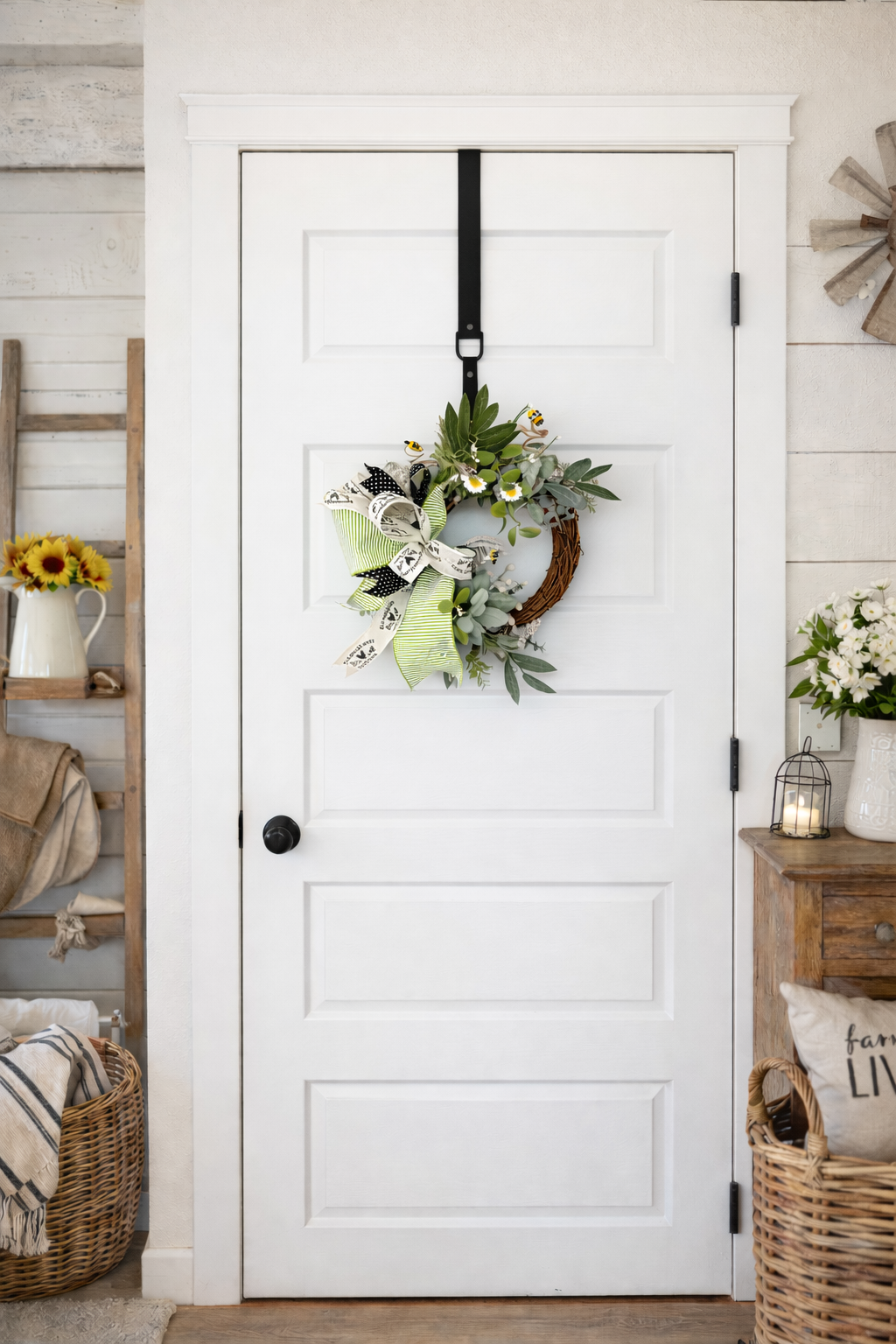 Spring Door Wreath