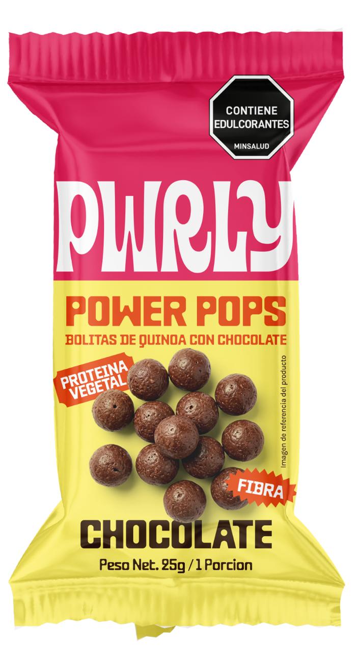 PWRLY Power Pops Chocolate