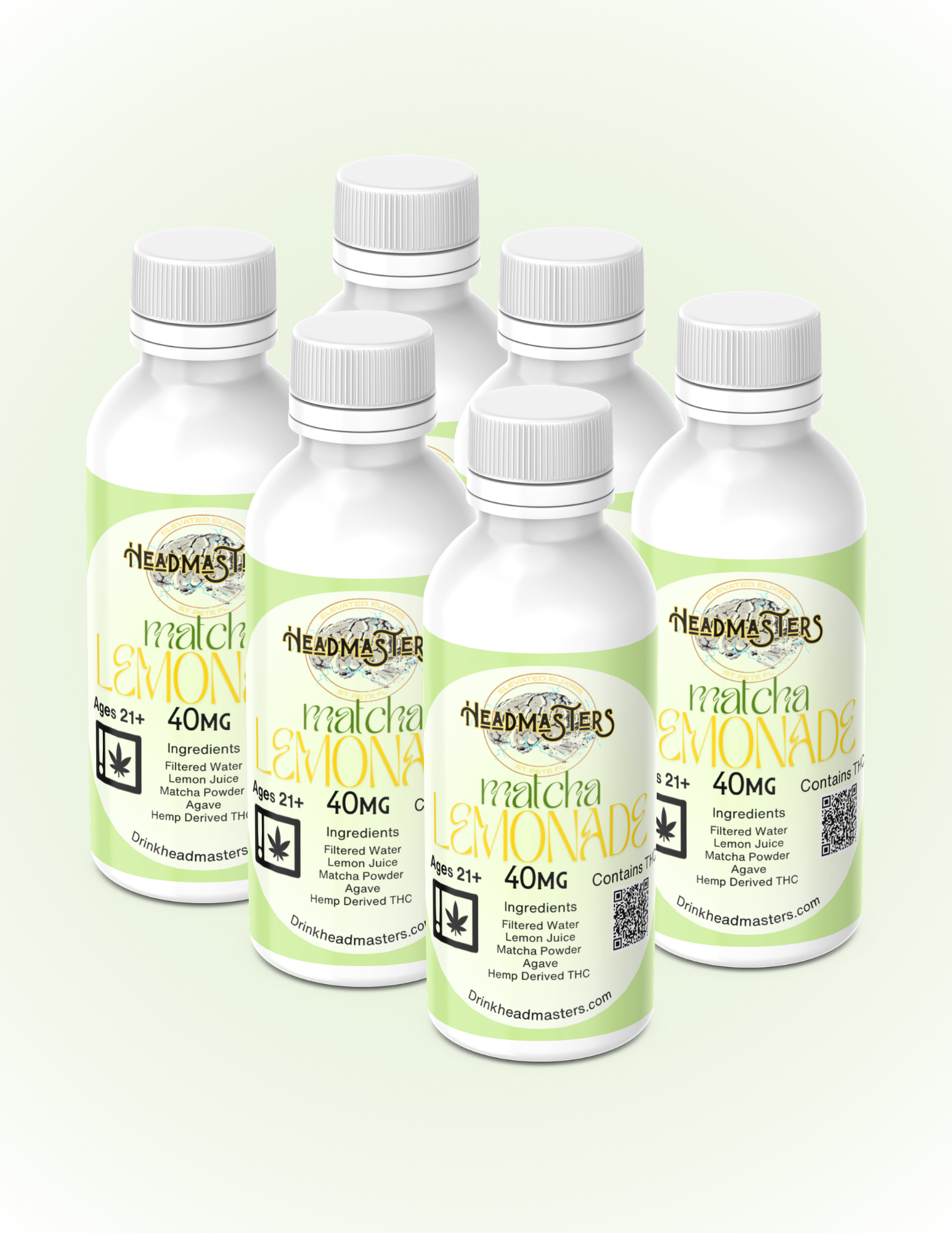 Matcha Lemonade THC infused 6-pack