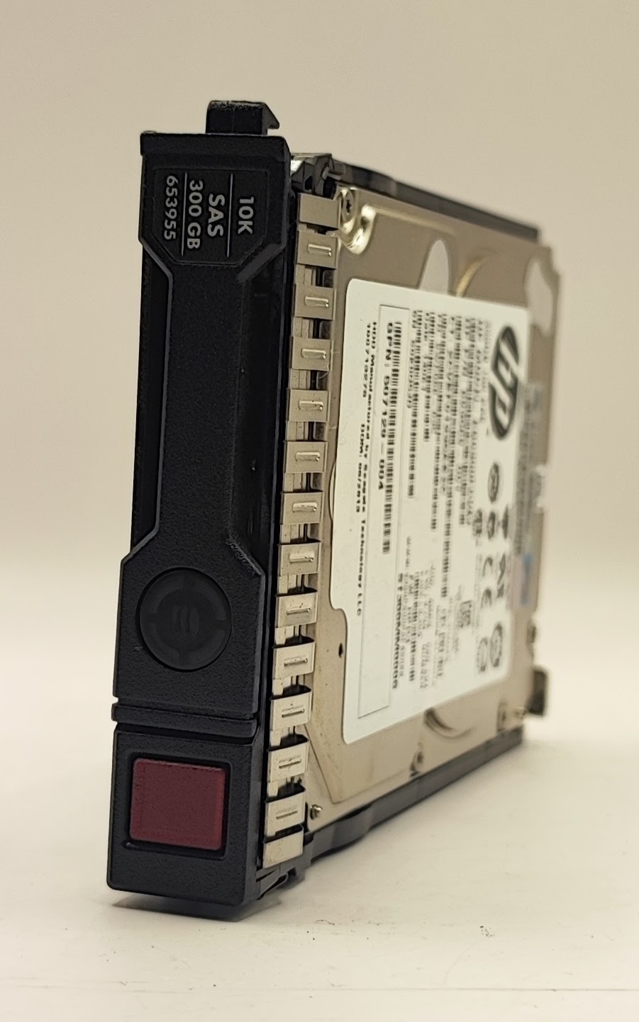Disco HDD HPE 300GB SAS 6Gbps 10K SFF - PN: 653955-001