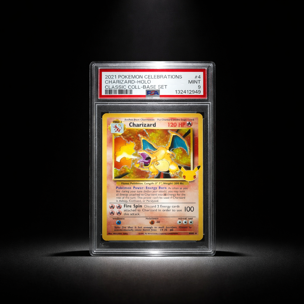 2021 PSA 9 Celebration Classic Coll-base-set- Charizard -Holo