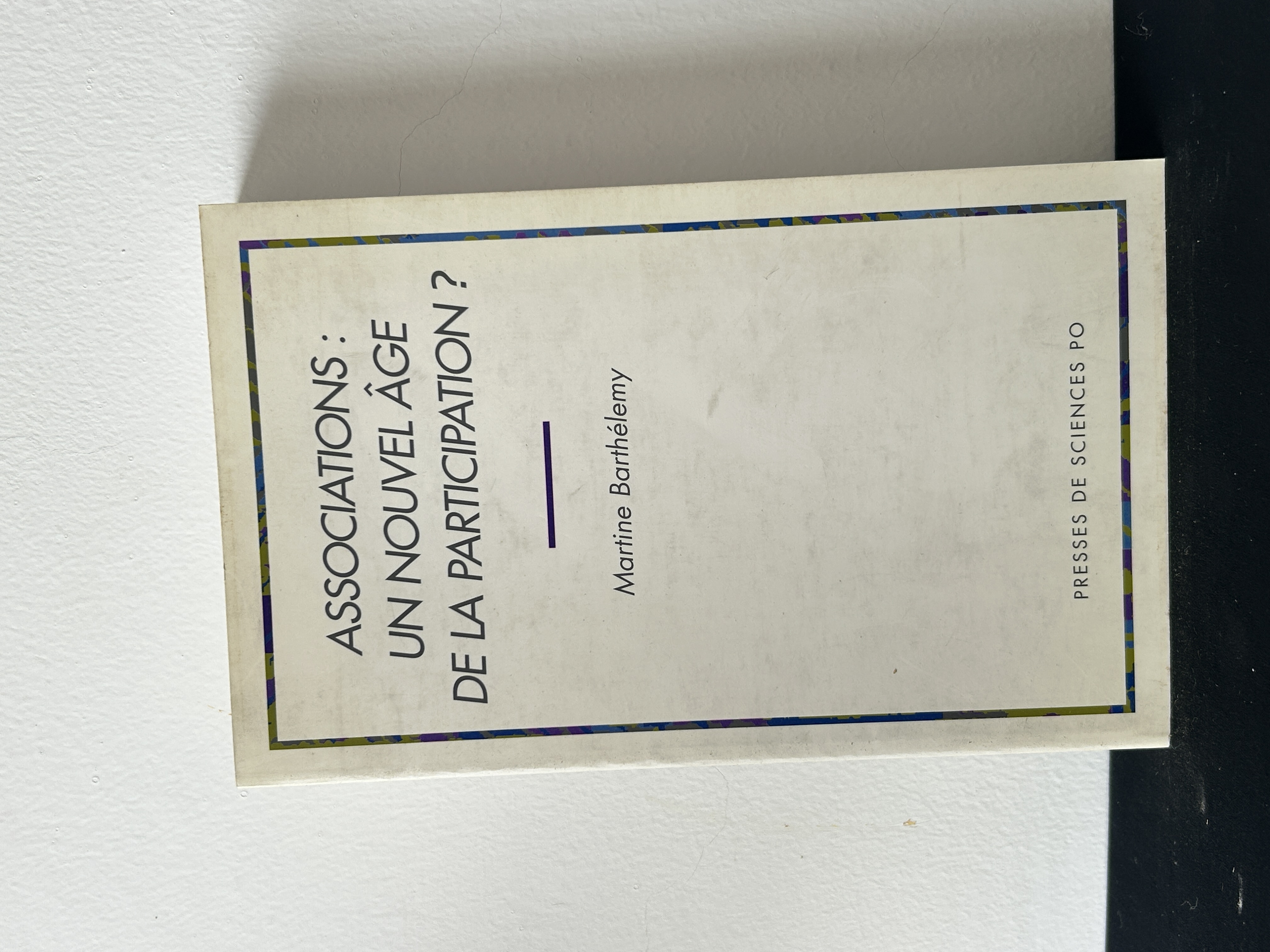Les associations : une nouvelle ère de la participation ?