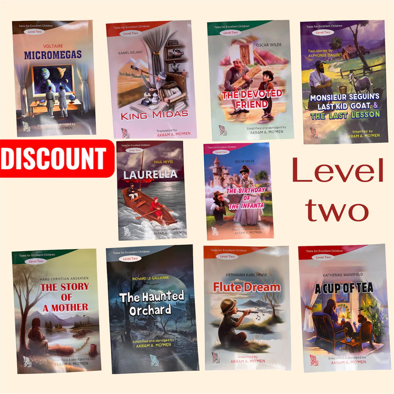   مجموعة قصص أطفال - المستوى الأول و الثاني