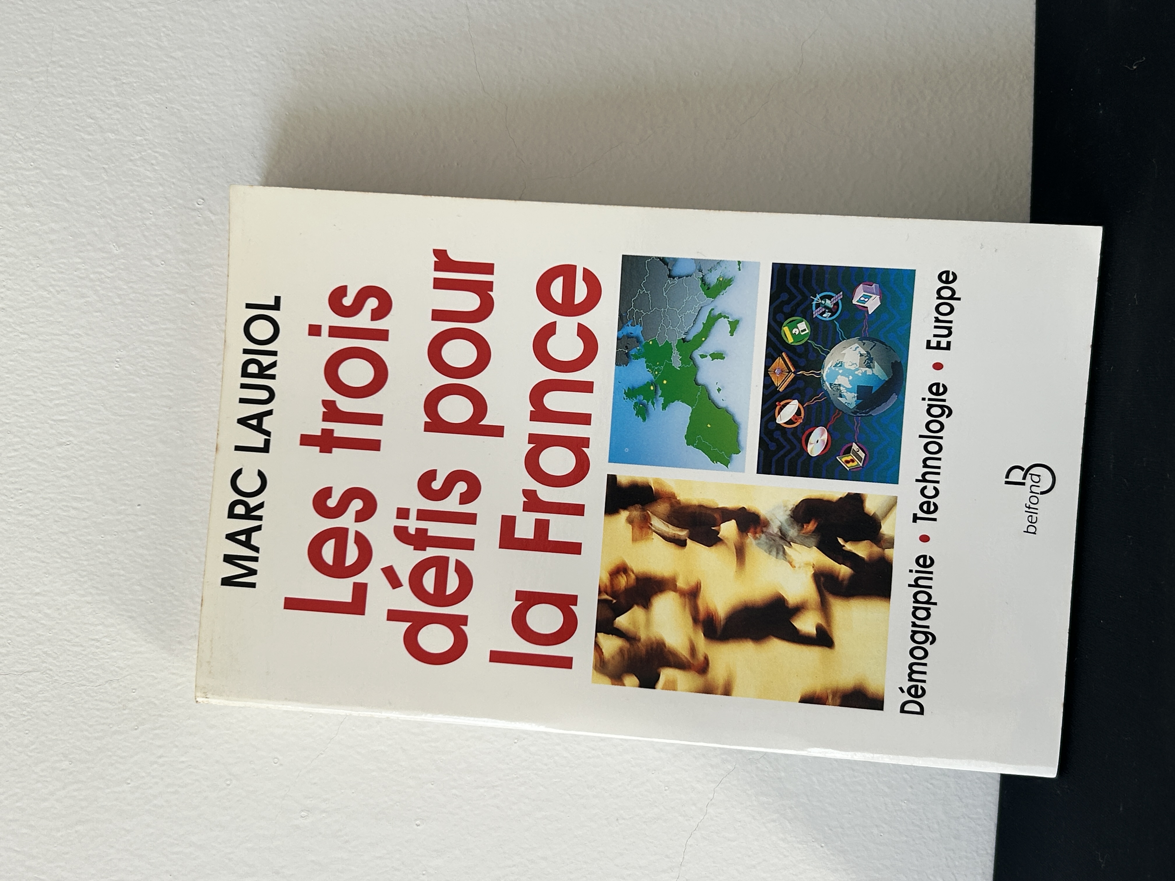 Livre sur les trois défis de la France