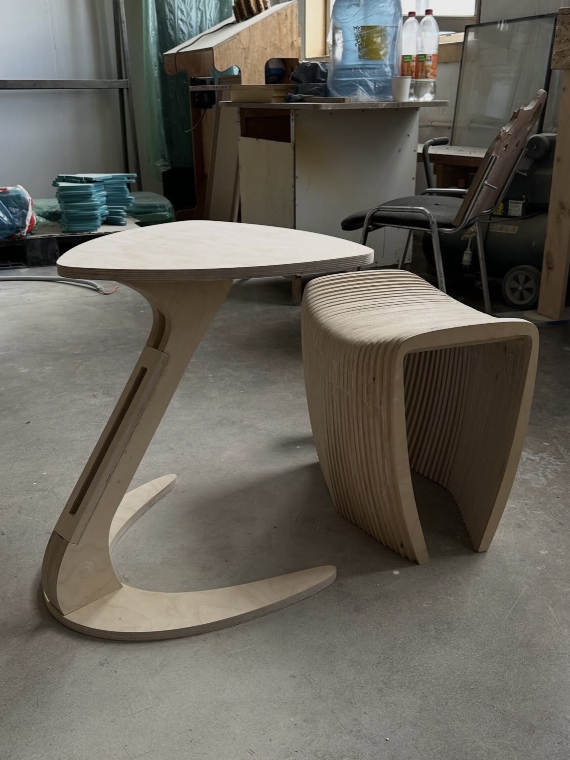 طاولة البطة خشبية فاخرة