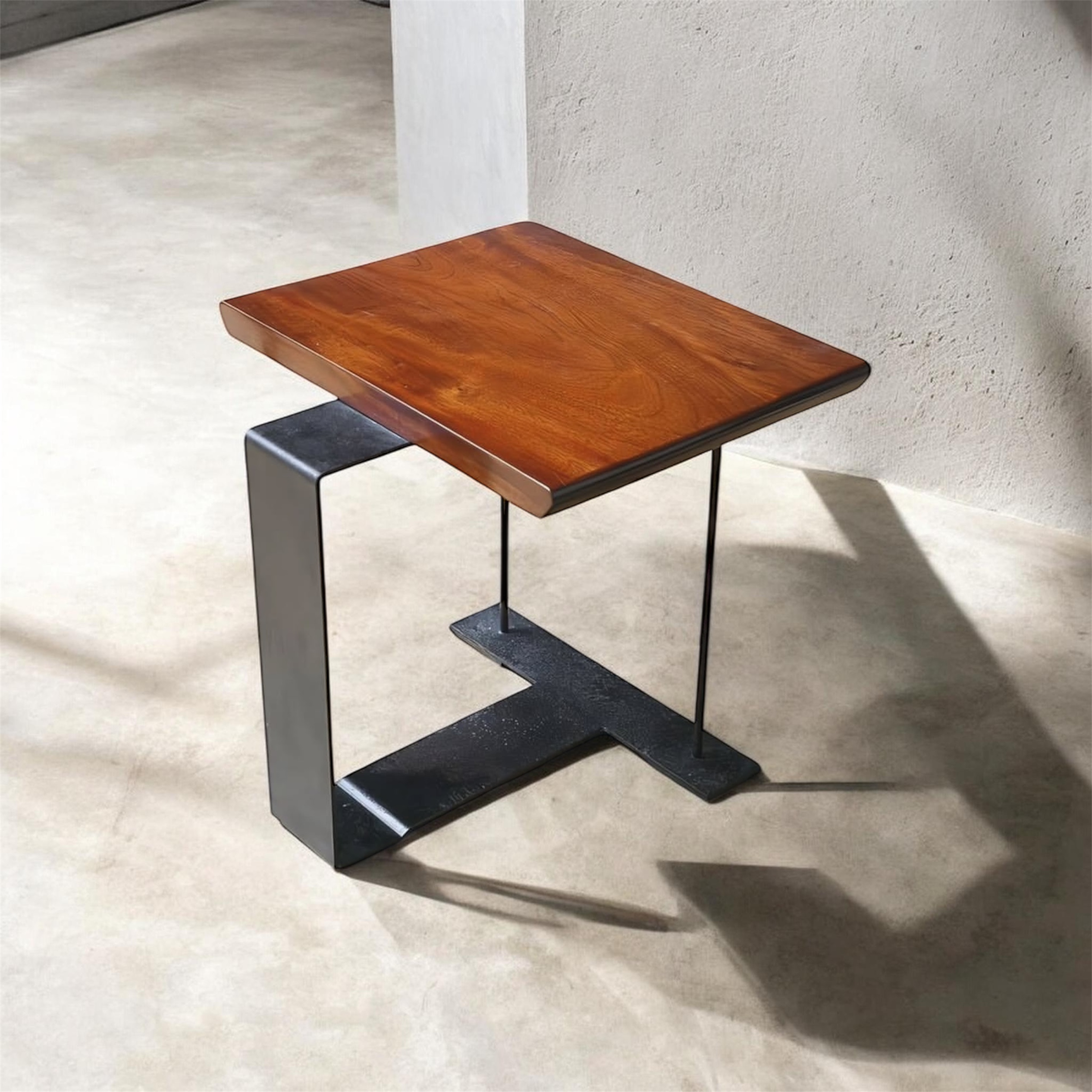 T طاولة جانبية عصرية 