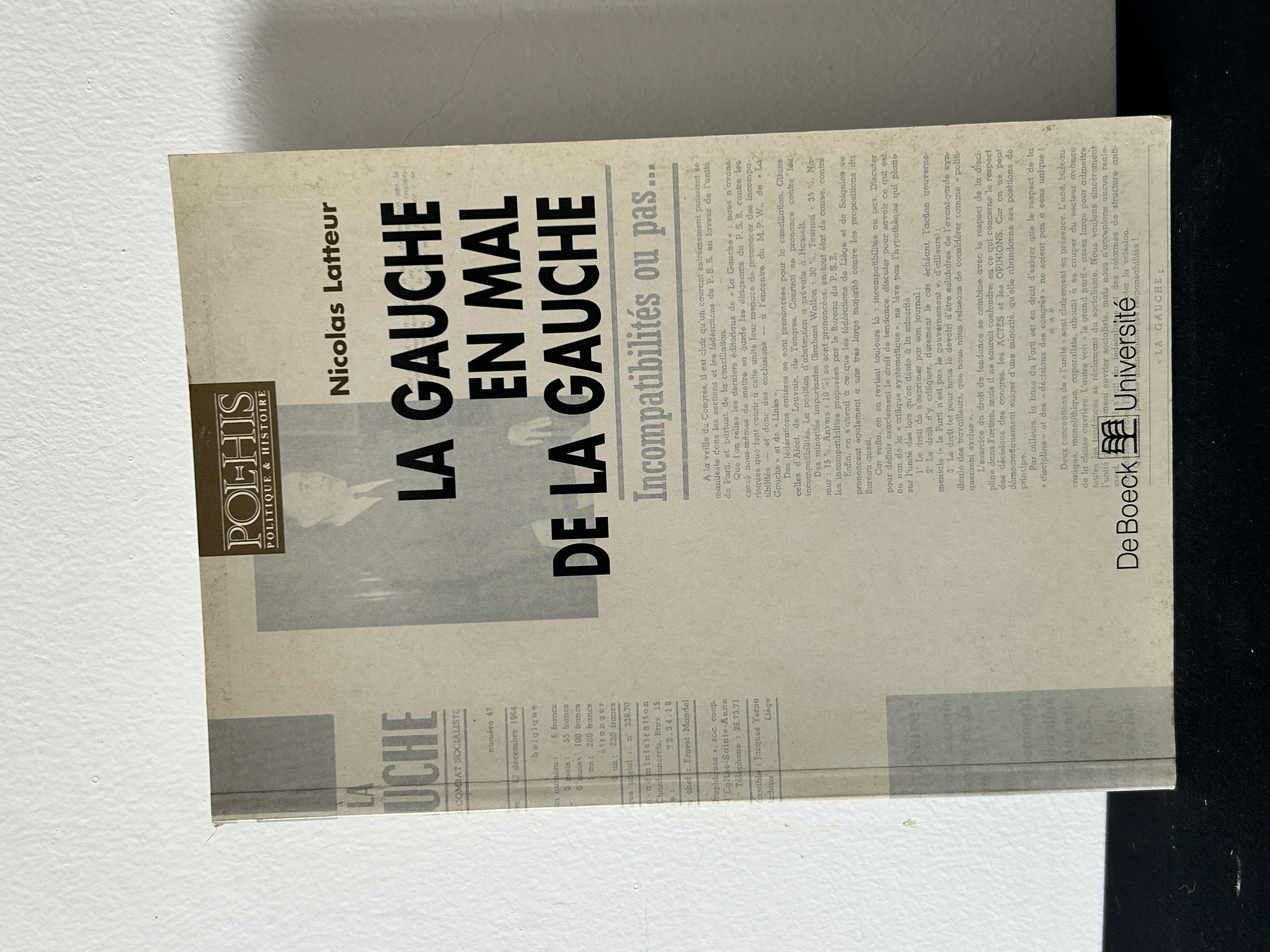 La Gauche en mal de la Gauche