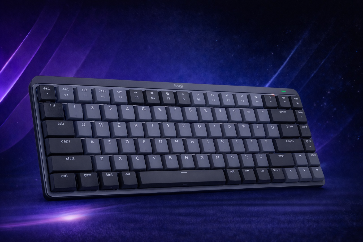 Teclado Mecânico sem fio Logitech MX Mechanical Mini com Teclas Retroiluminadas