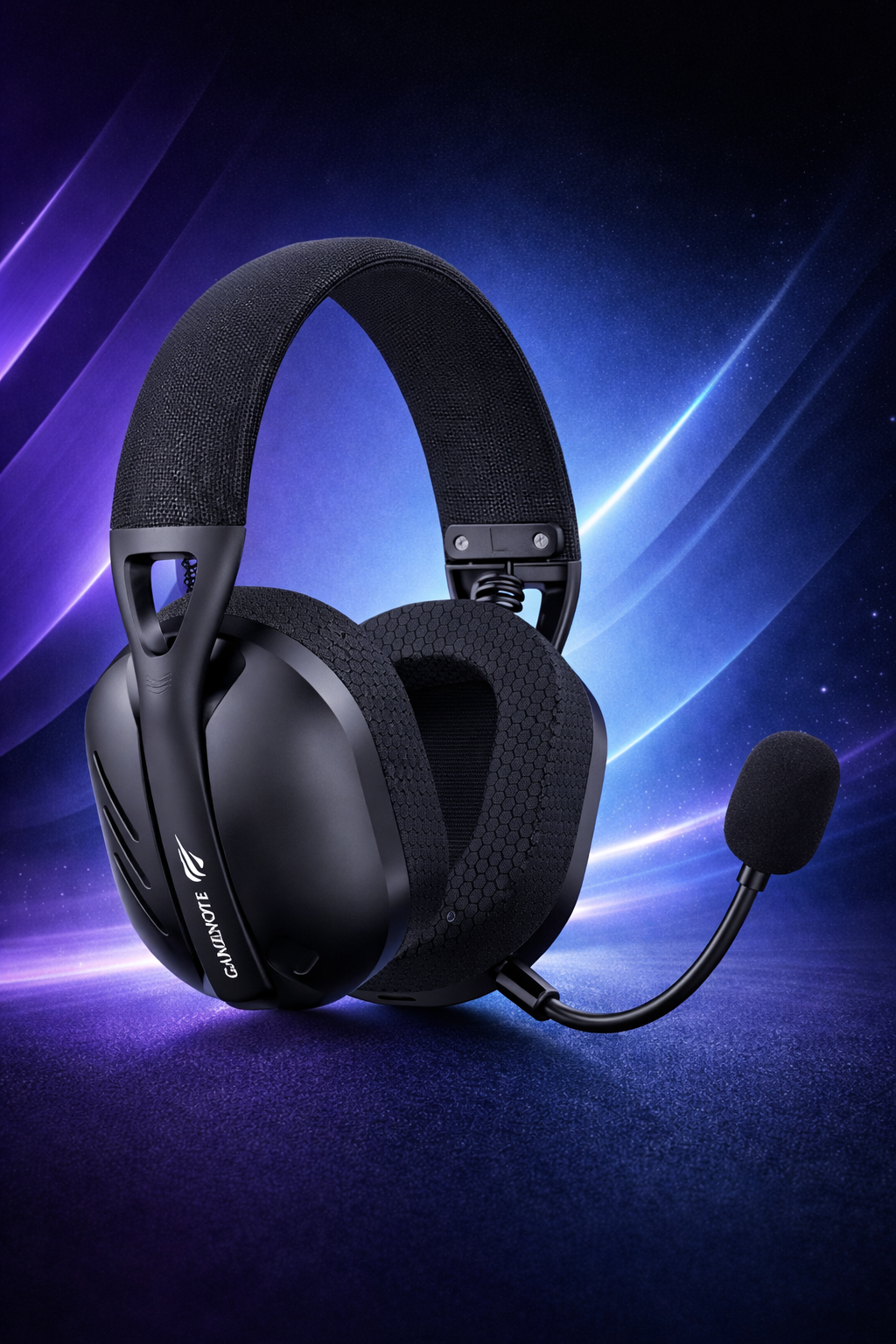 Havit Fone de Ouvido Headset Gamer Fuxi-H3 Black Com Fio e Sem Fio, Wireless 2,4GHz, Bluetooth, Cabo USB-C