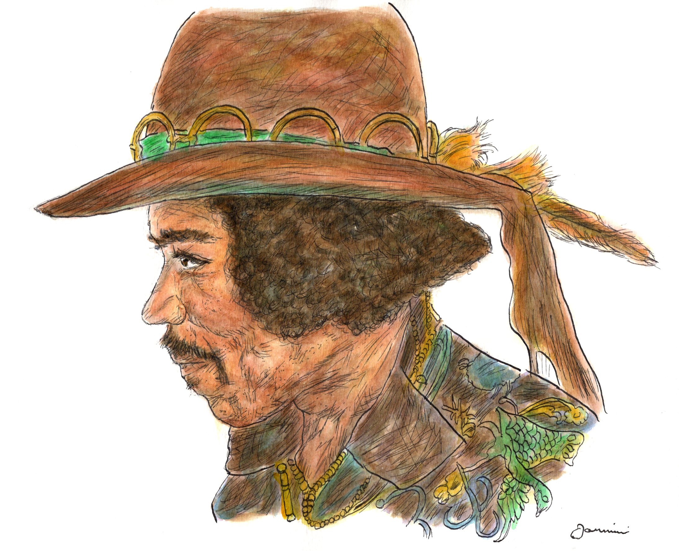 Jimi Hendrix Legendary Rock Star