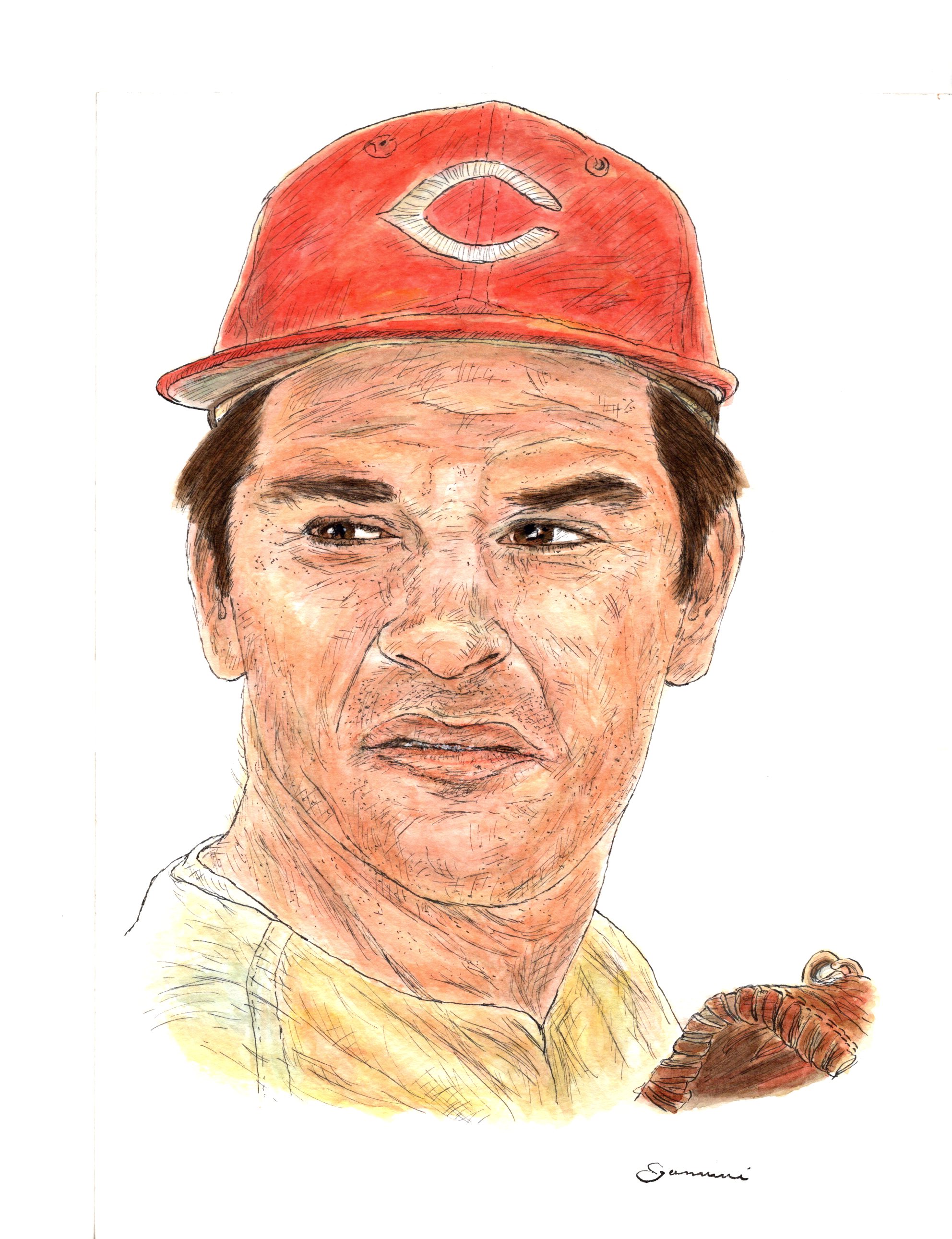 Pete Rose Legendary Baseball Great