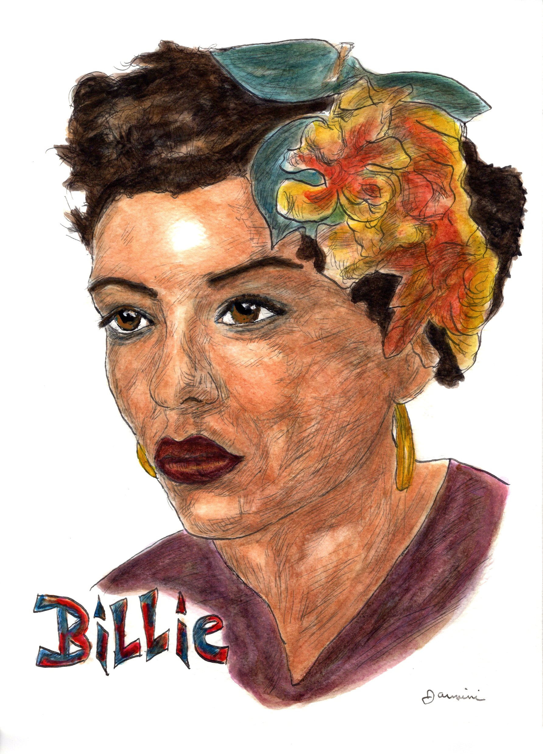 Billie Holiday Legendary Blues Singer