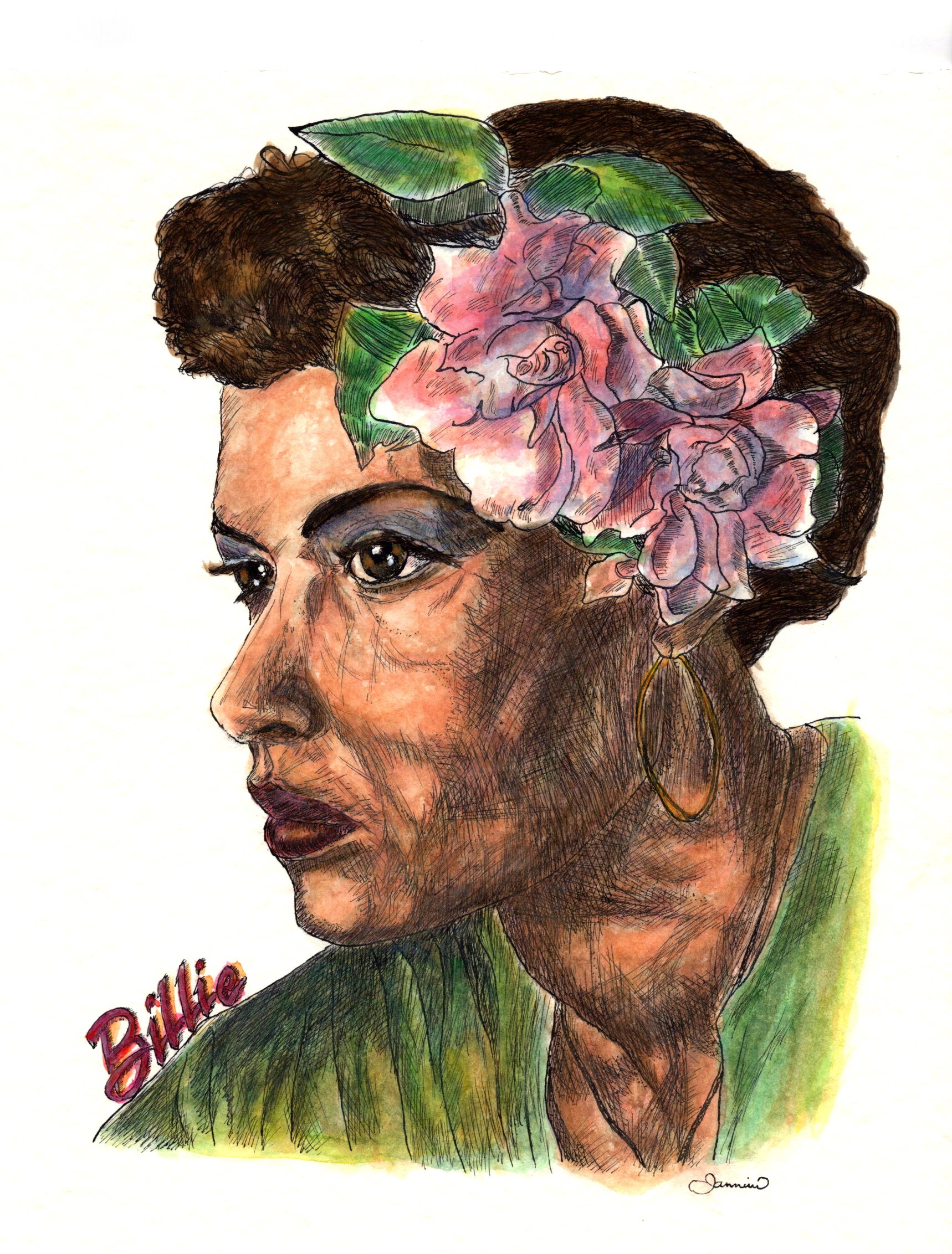 Billie Holiday Legendary Blues Singer