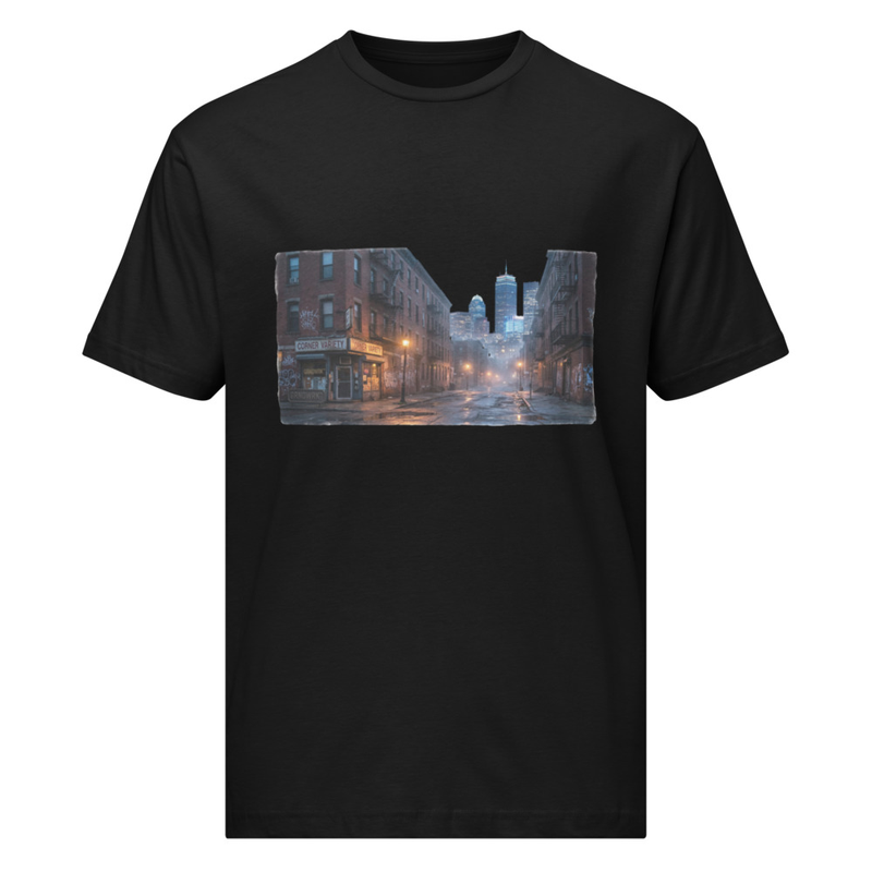 GrndWrk Boston Accented Unisex fine jersey tee