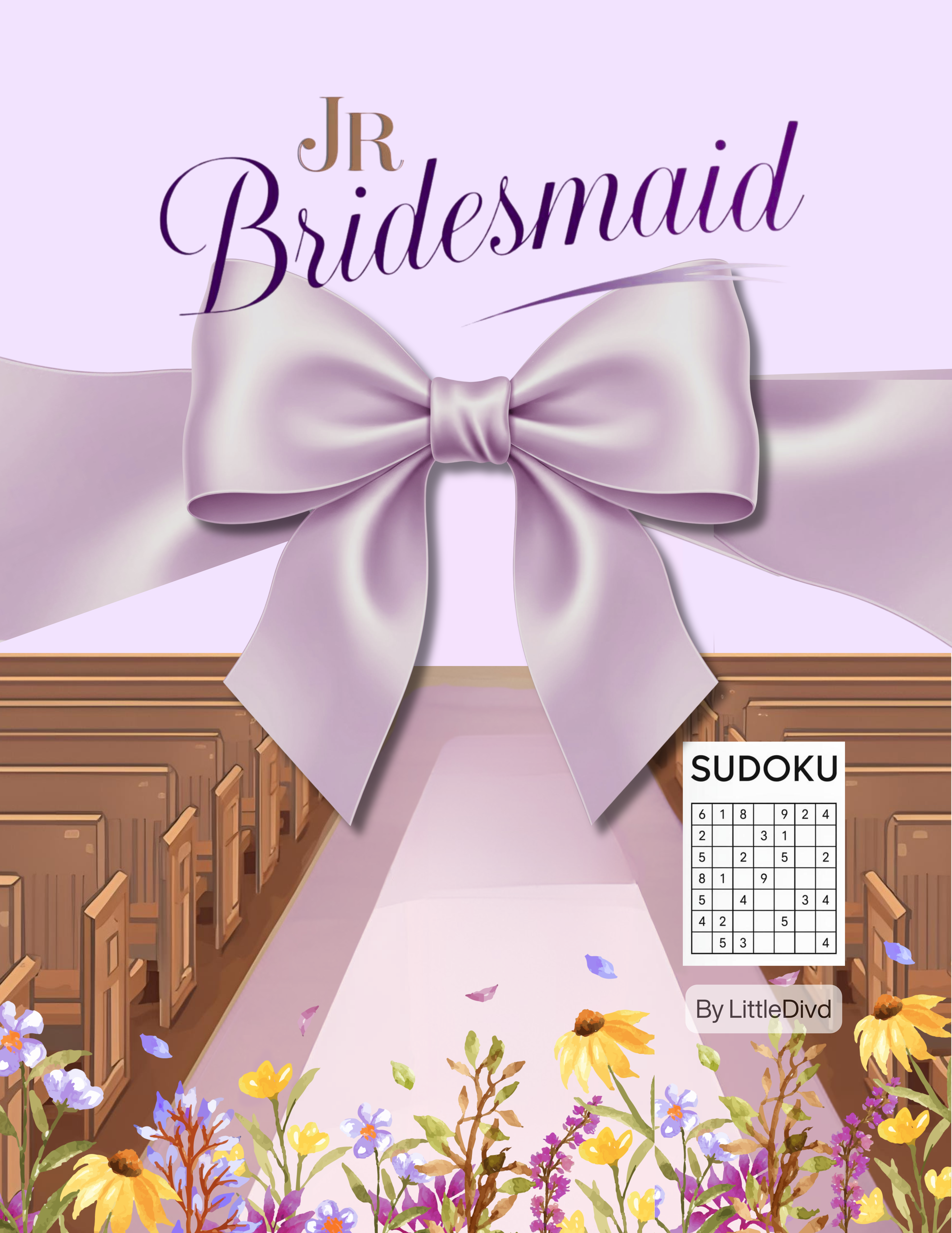 JR Bridesmaid Sudoku Puzzle Book 
