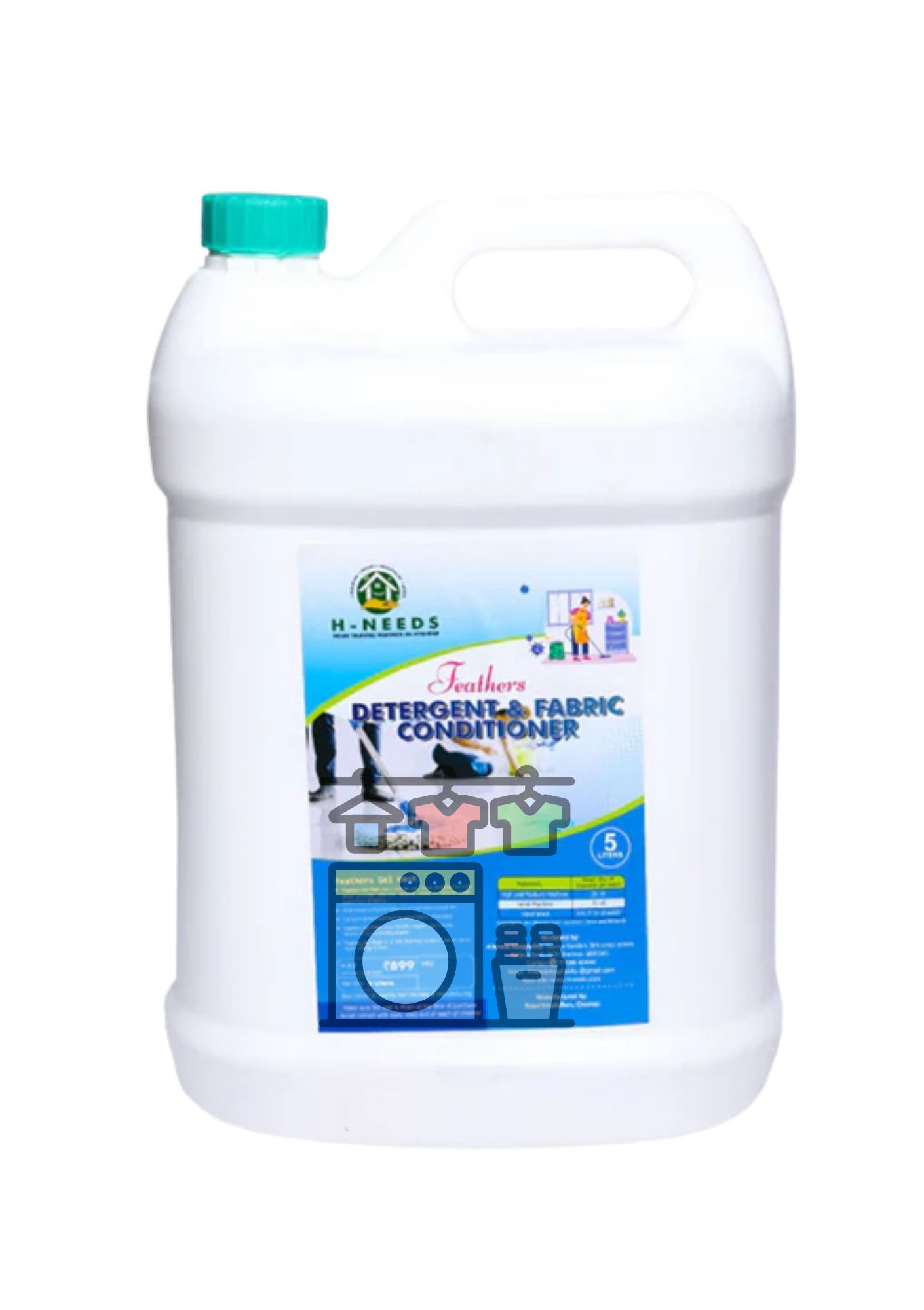 Fabric Detergent & Conditioner (5L)