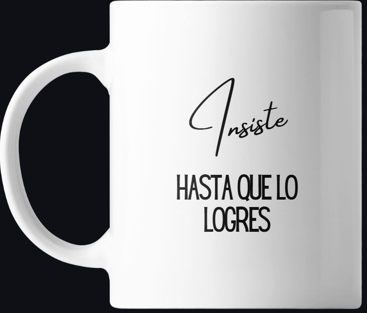 Taza motivacional