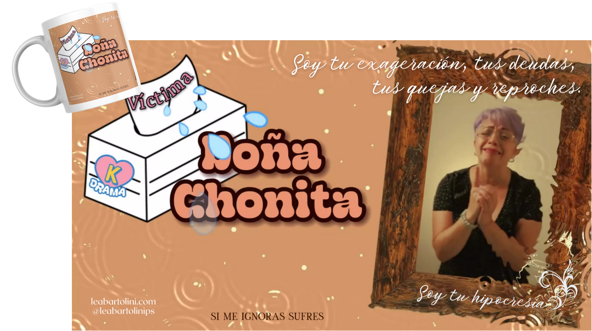 Taza Doña Chonita - Colección Conócete