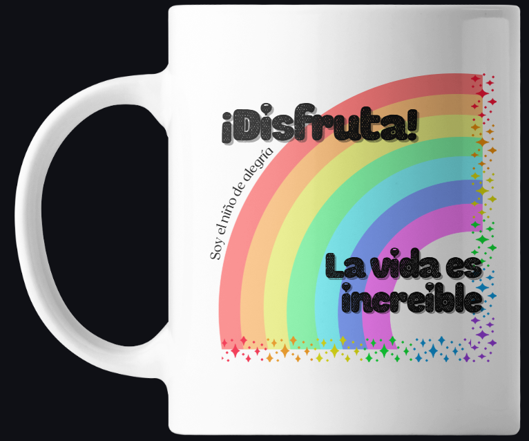 Taza ¡Disfruta! - Coleción Identidad