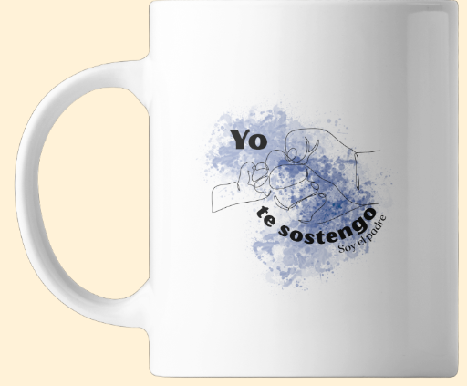 Taza "Yo te sostengo" - Colección Identidad