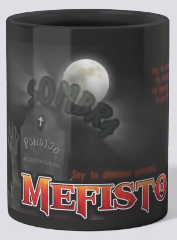 Taza  Mefisto - Colección Conócete