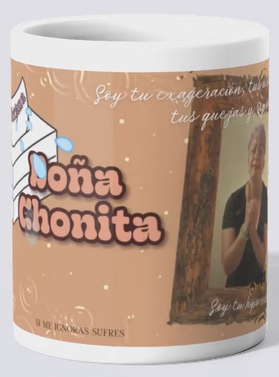 Taza Doña Chonita - Colección Conócete