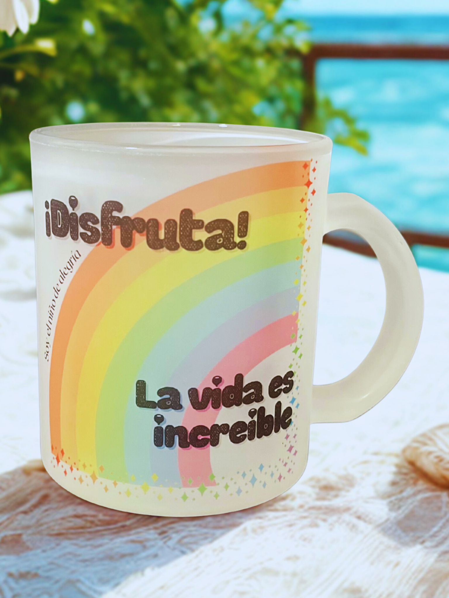 Taza ¡Disfruta! - Coleción Identidad