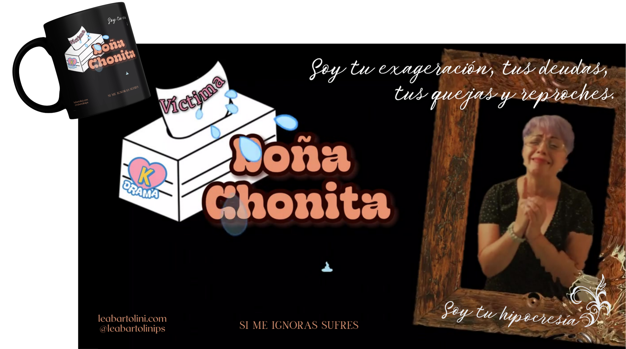 Taza Doña Chonita - Colección Conócete