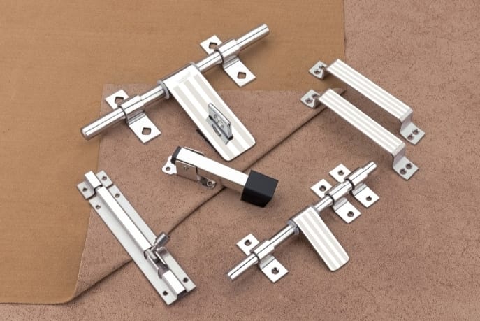 Stainless Steel Door Latch Set