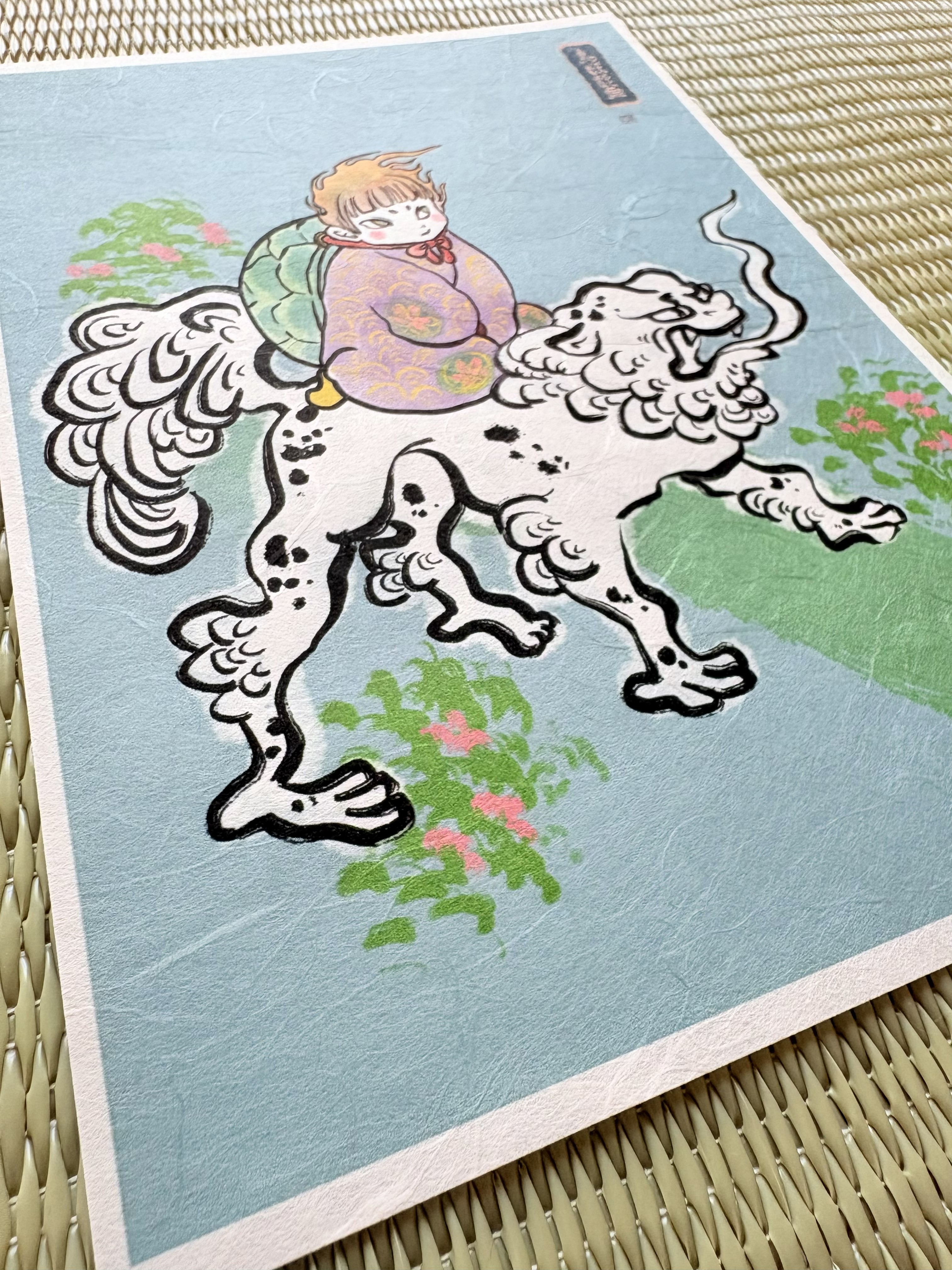 鳥獣戯画 Monthly Art Print Drop MAY "SHISHI"